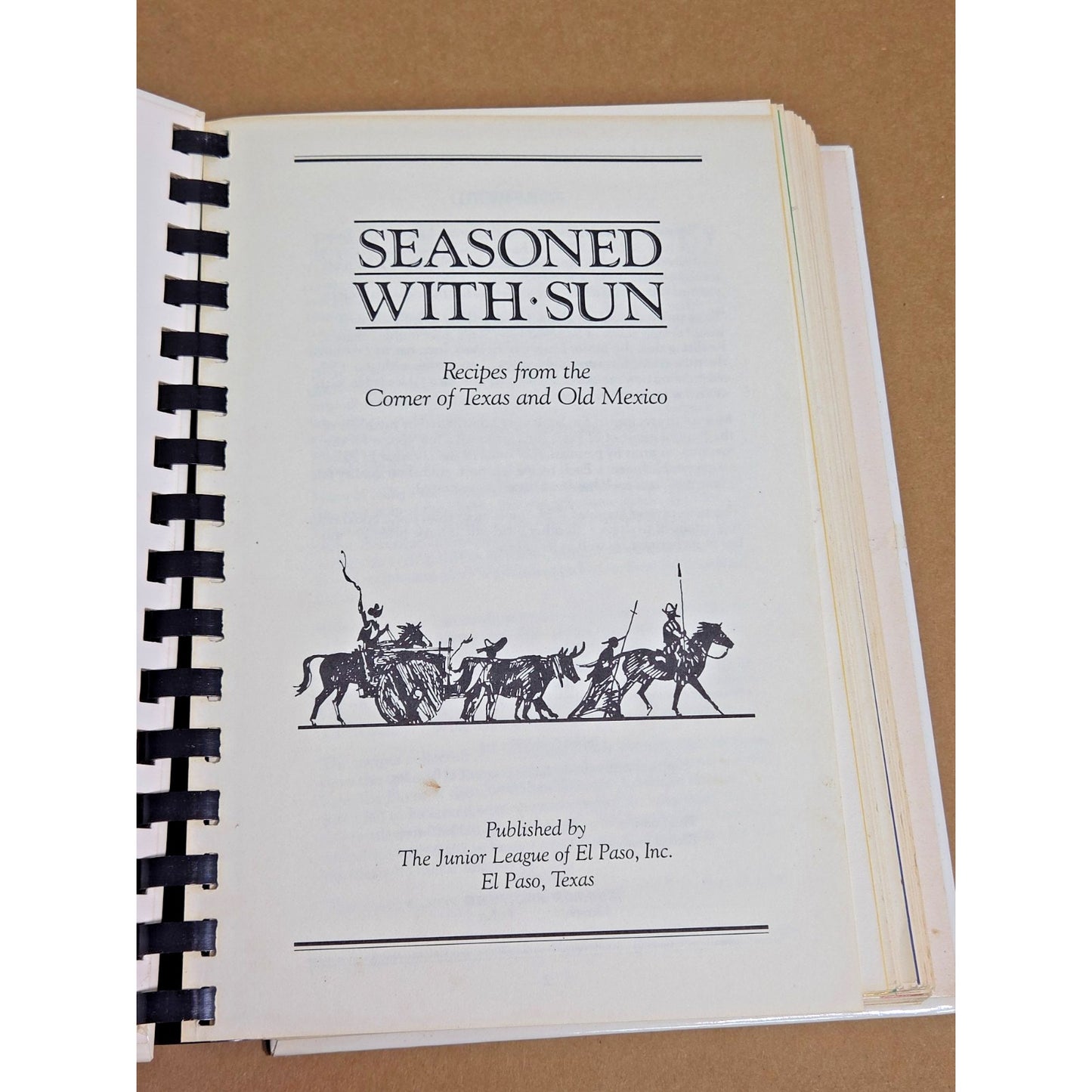 Seasoned With Sun: Vintage El Paso Junior League Cookbook - Southwest Recipes