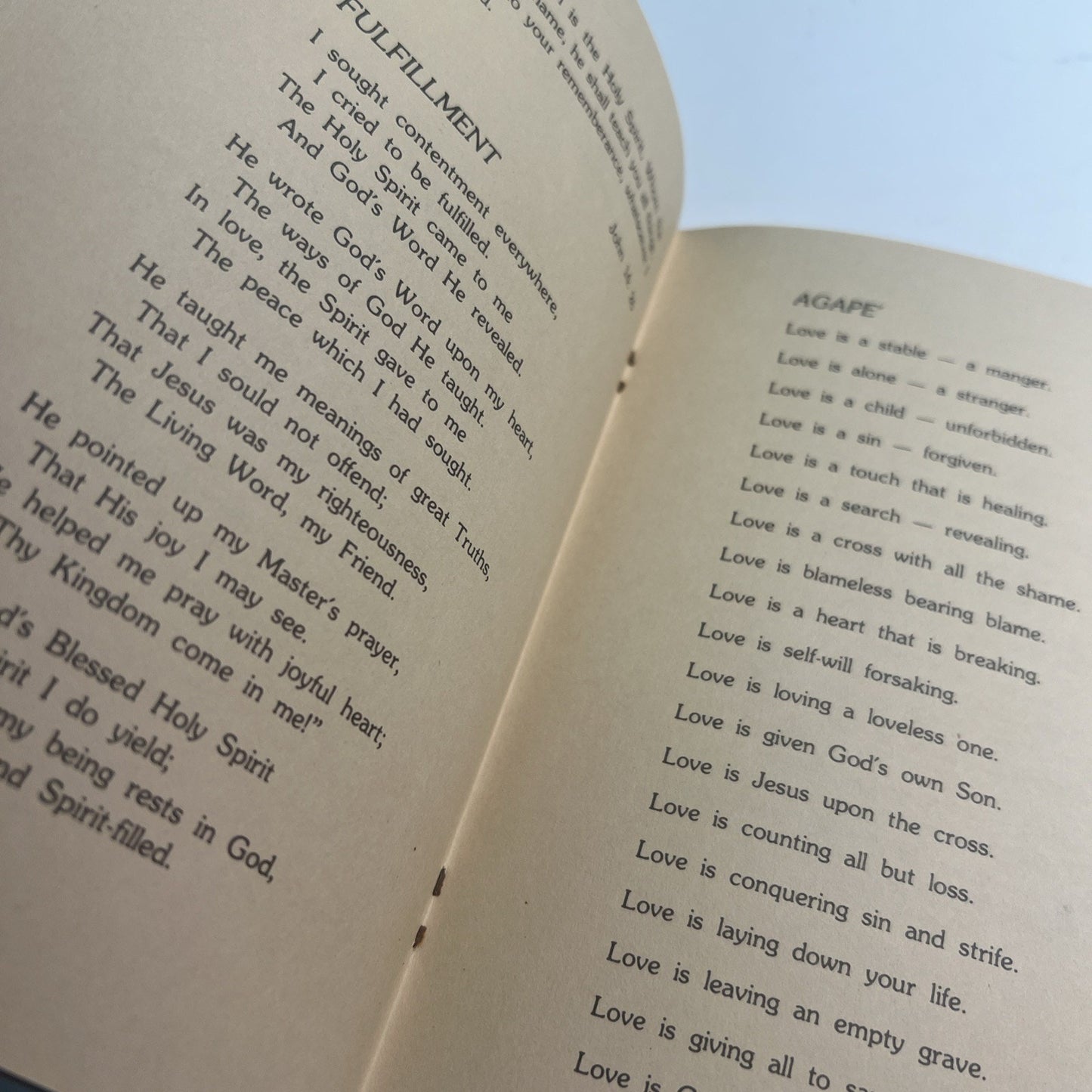 1977 Questing Poetry Booklet by Hortense Underwood