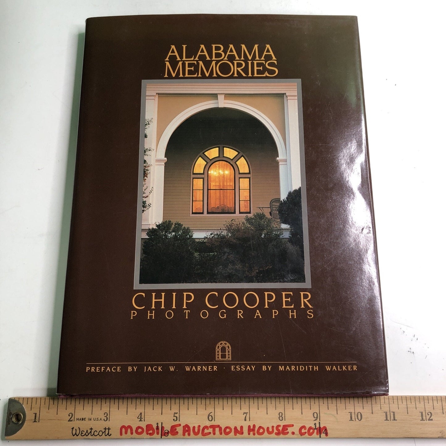 1989 ALABAMA MEMORIES by Chip Cooper HC DJ SIGNED BY AUTHOR PHOTOGRAPHER