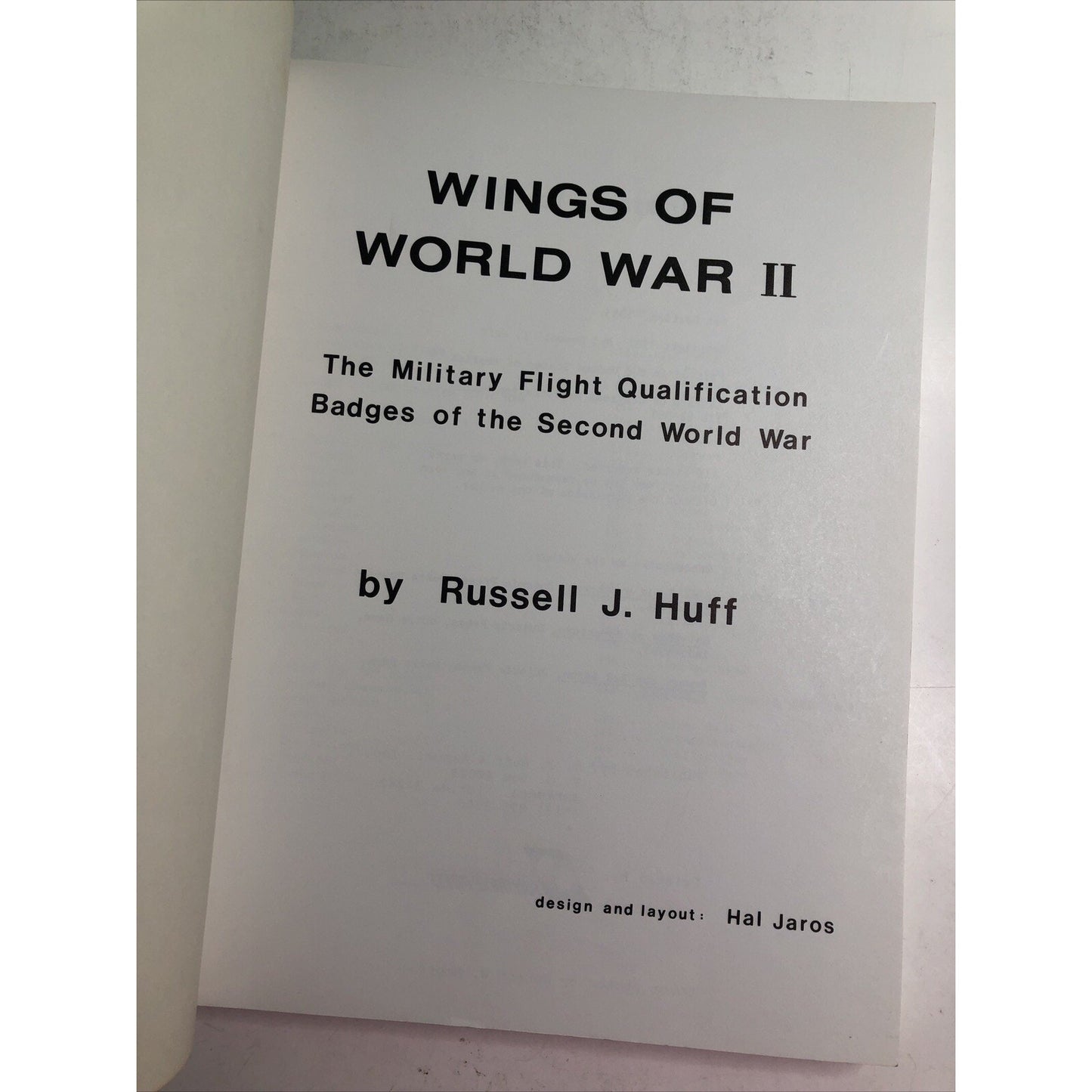 Wings of World War II: Military Flight Qualification Badges of the Second Worl..