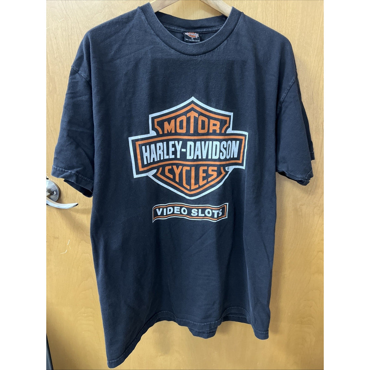 Harley-Davidson Motorcycles Men’s Tshirt Video Slots Size XL