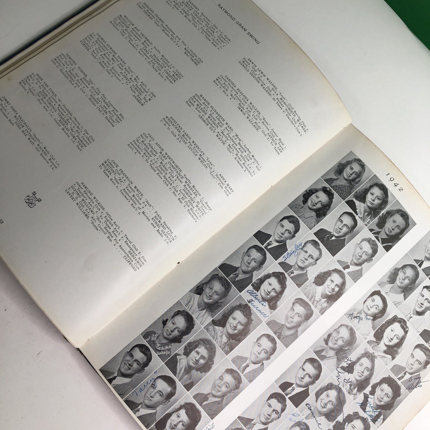 1942 Mohian Murphy High School Yearbook Mobile Alabama AL