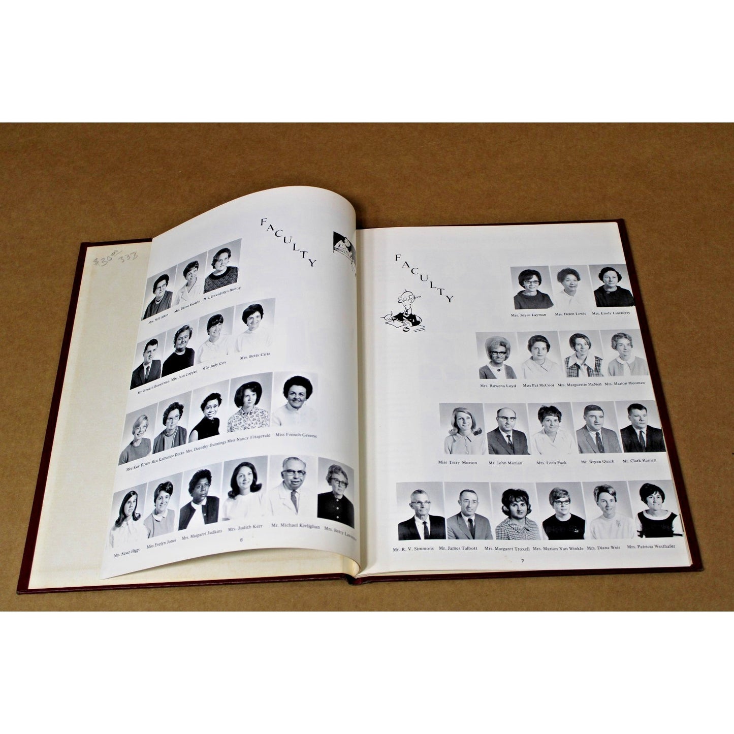 Vintage 1969-70 The Highlander Yearbook, Shelburne Junior High, Staunton, VA