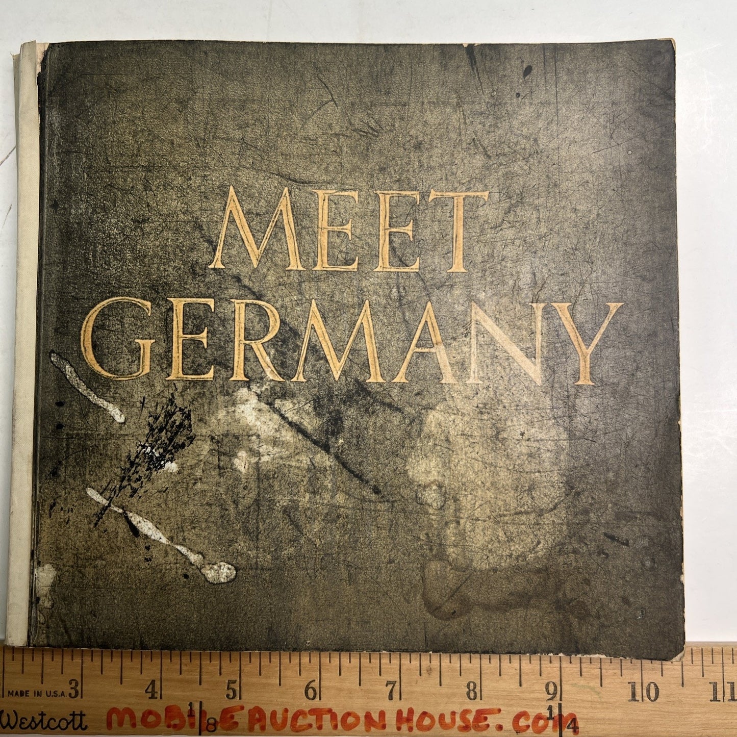 MEET GERMANY ATLANTIK-BRUCKE MAY 1959 Atlantik-Brücke PB Sixth Revised Edition