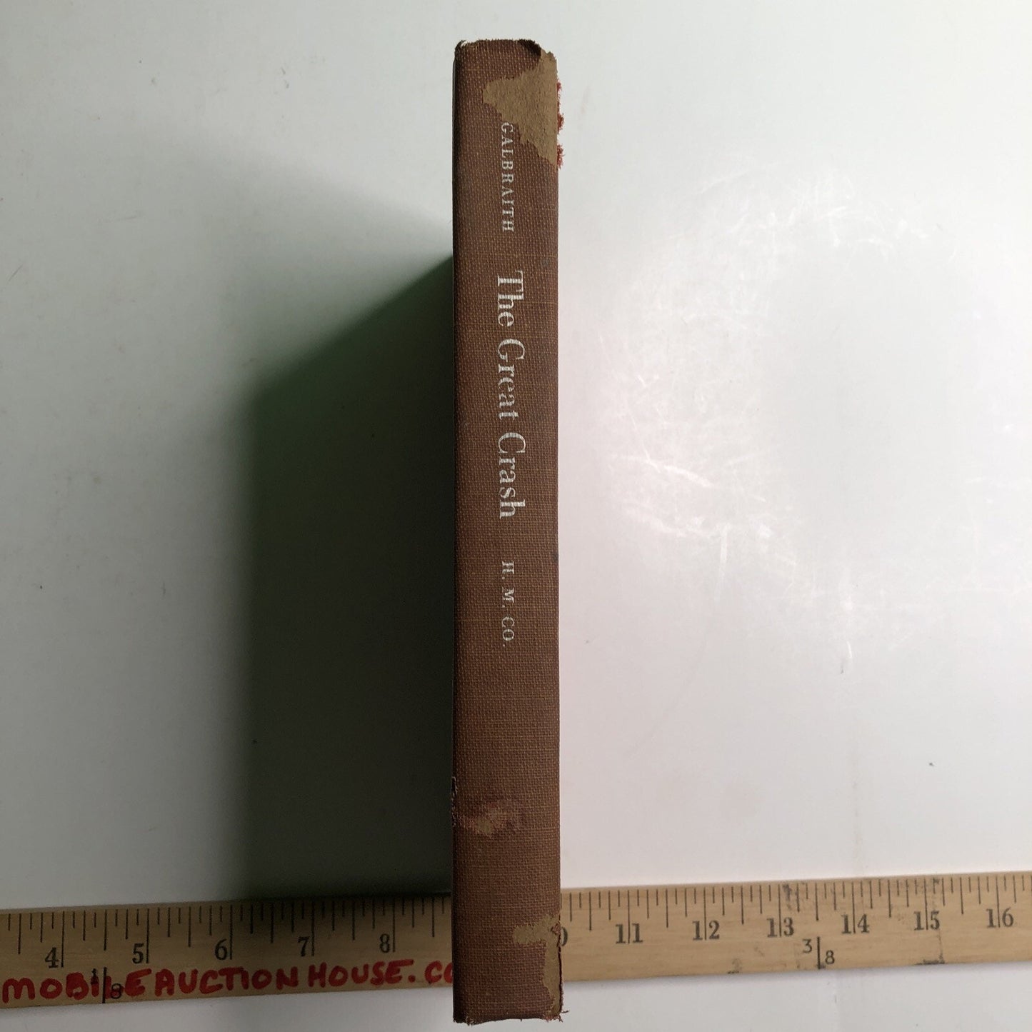 The Great Crash 1929 by John Kenneth Galbraith 1st Edition No DJ Published 1955