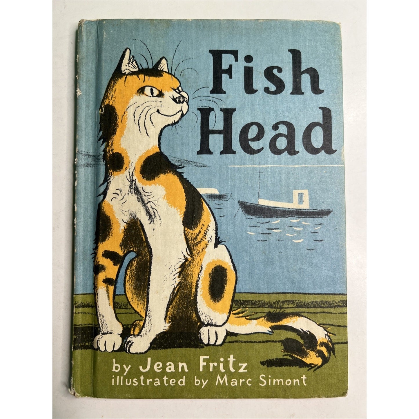 FISH HEAD BY JEAN FRITZ 1954/1972 2nd Edition HC Children’s Book Club