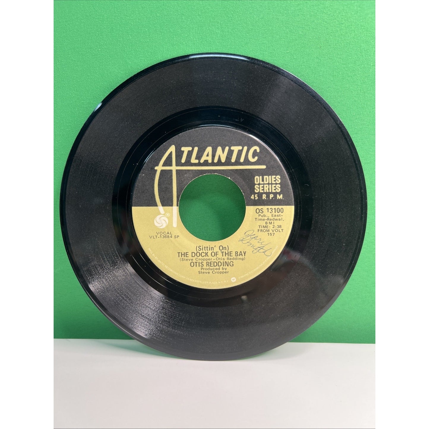Otis Redding The Dock of the Bay & My Lover's Prayer 45rpm Atlantic Records