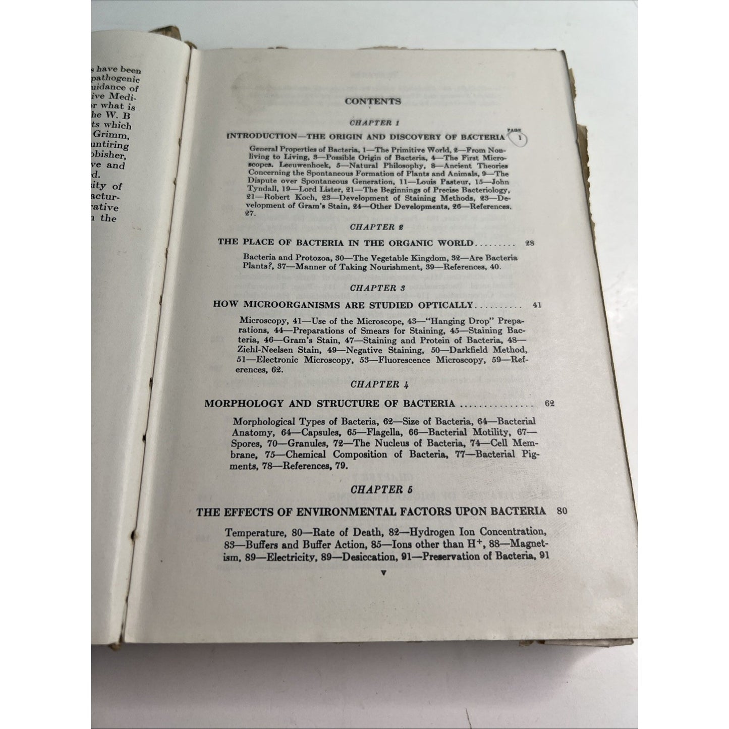 1947 Fundamentals Of Bacteriology Third Edition Martin Frobisher Hardcover