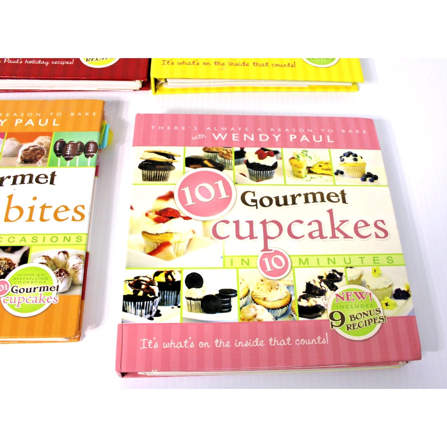 Bundle: 4 Wendy Paul "101 Gourmet" Desserts Cookbooks, Ice Cream, Cupcakes, Cake