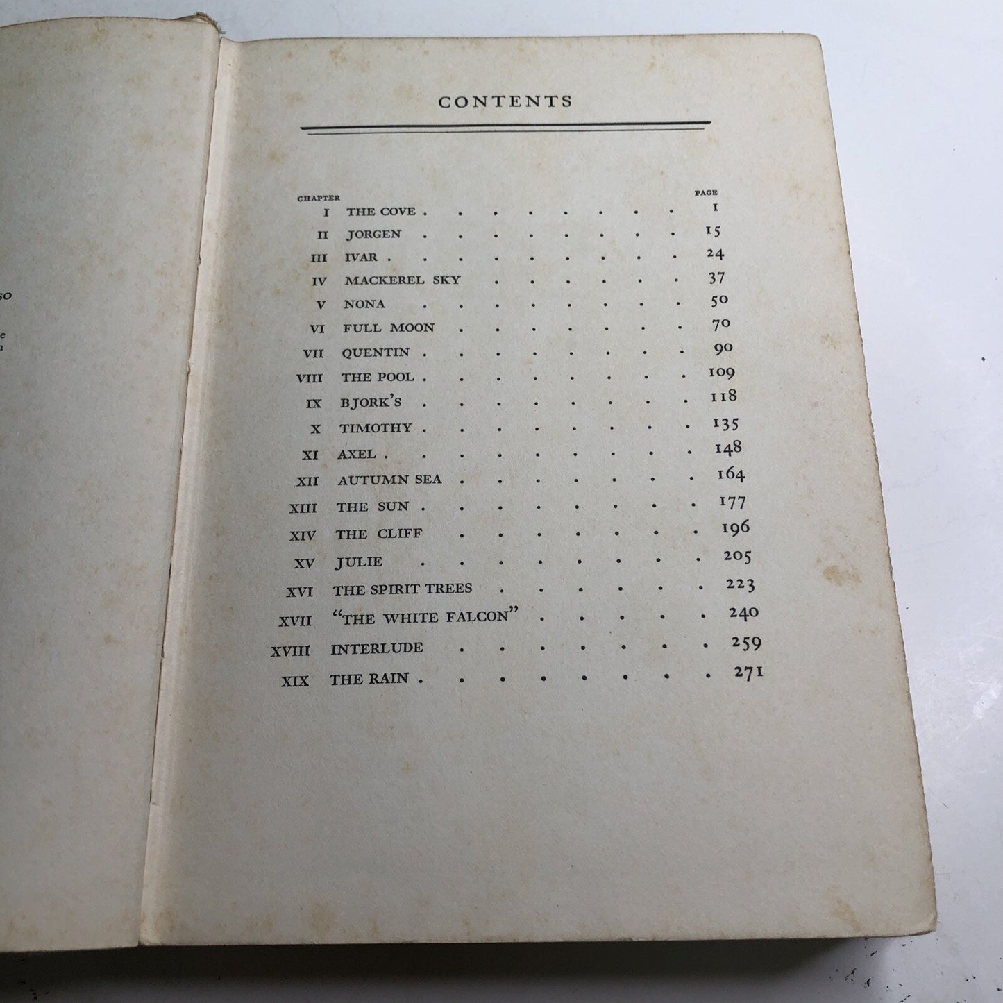 The White Reef by Martha Ostenso Hardcover Book 1934 US Edition