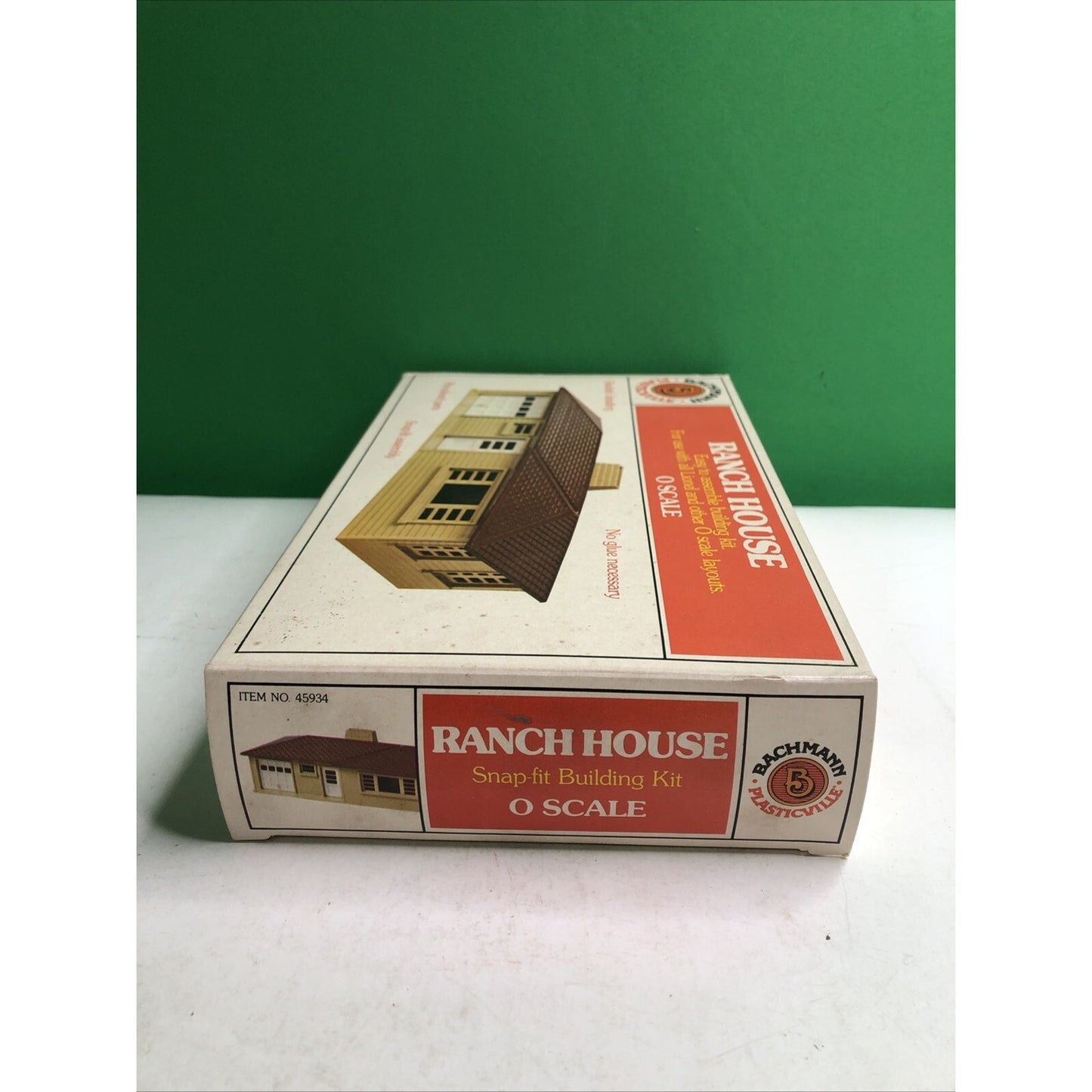 Bachmann Plasticville O Scale #1934 Ranch House Snap Fit Kit Train Lionel