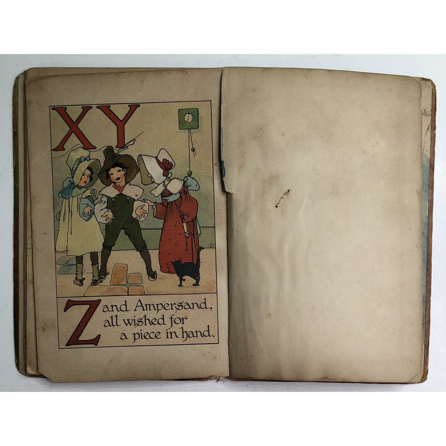 Antique WEE FOLKS’ ALPHABET by Bessie Hitch RARE As Is HTF