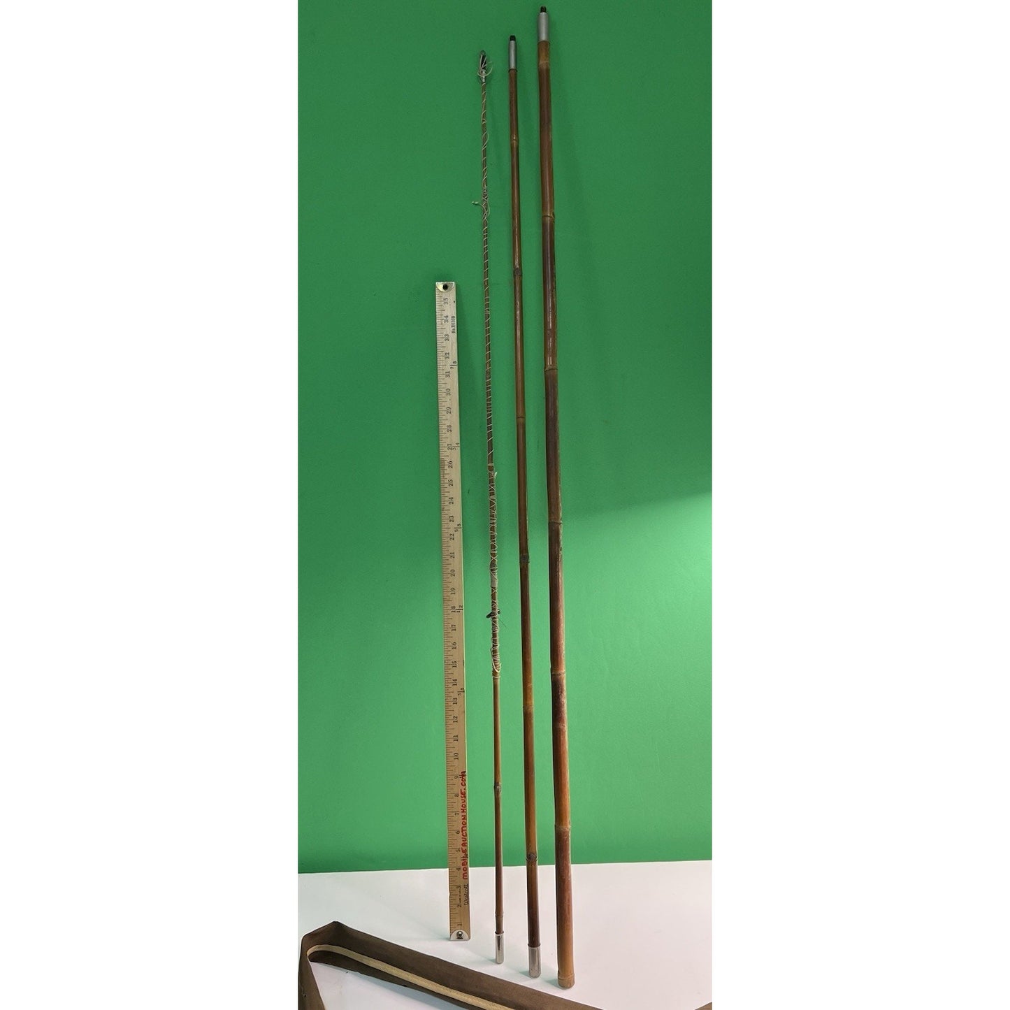 Vintage Heddon 12’ Bamboo Fishing Rod Pole