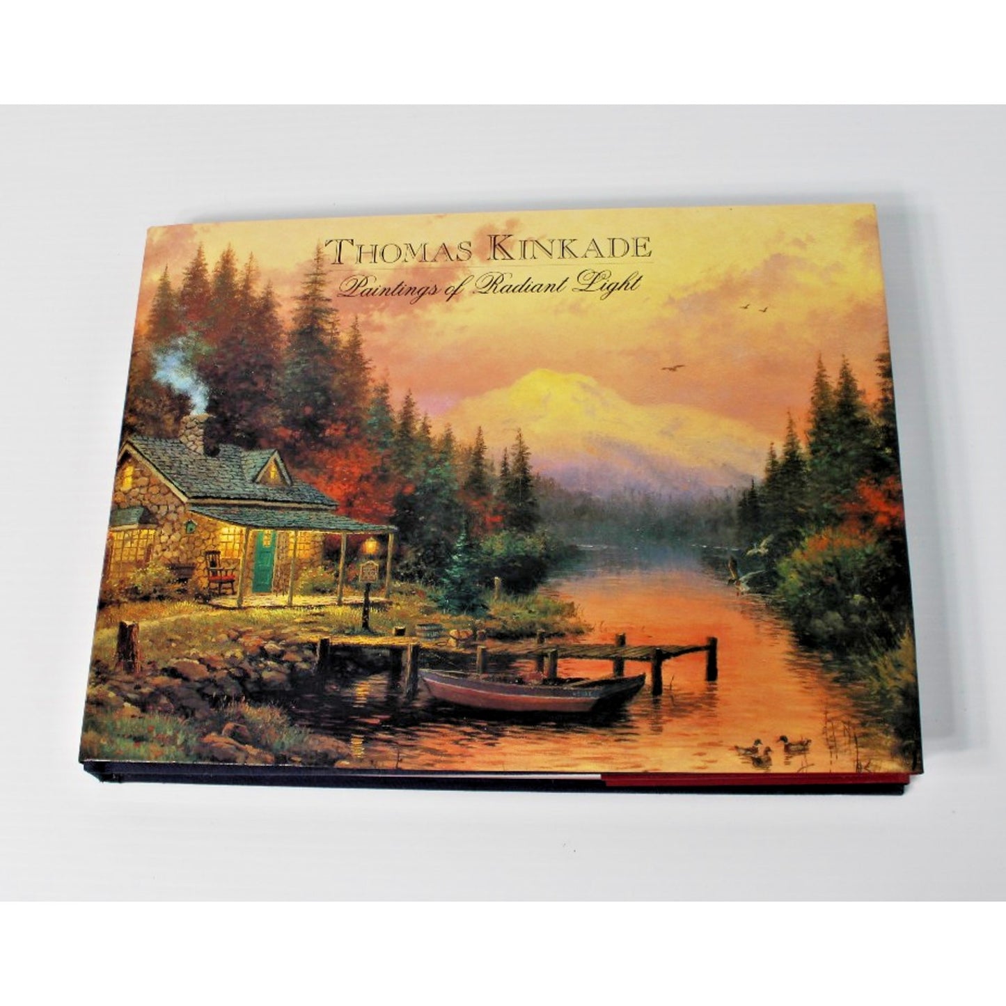 Thomas Kinkade: Paintings of Radiant Light, 1995- 1st Edition, Signed Bookplate