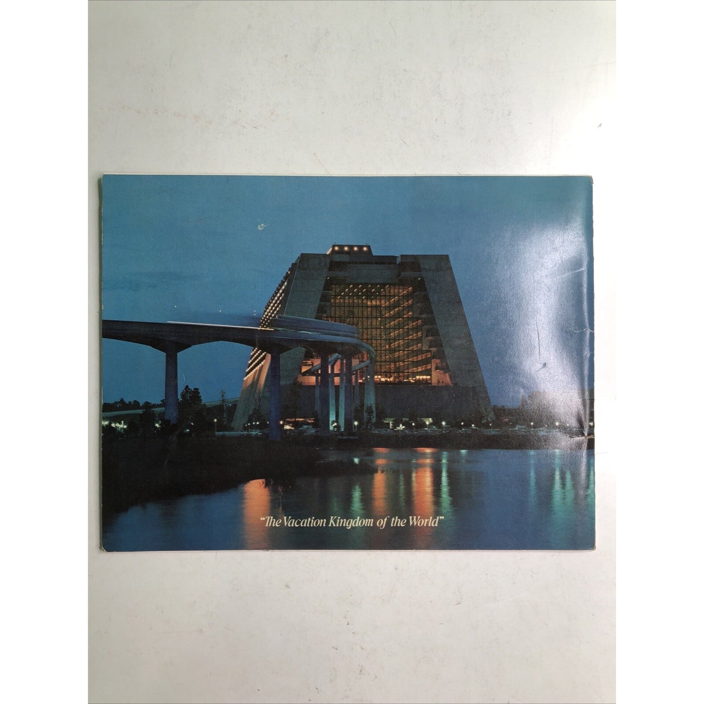 Walt Disney A Pictorial Souvenir Walt Disney World Book Booklet 1970s