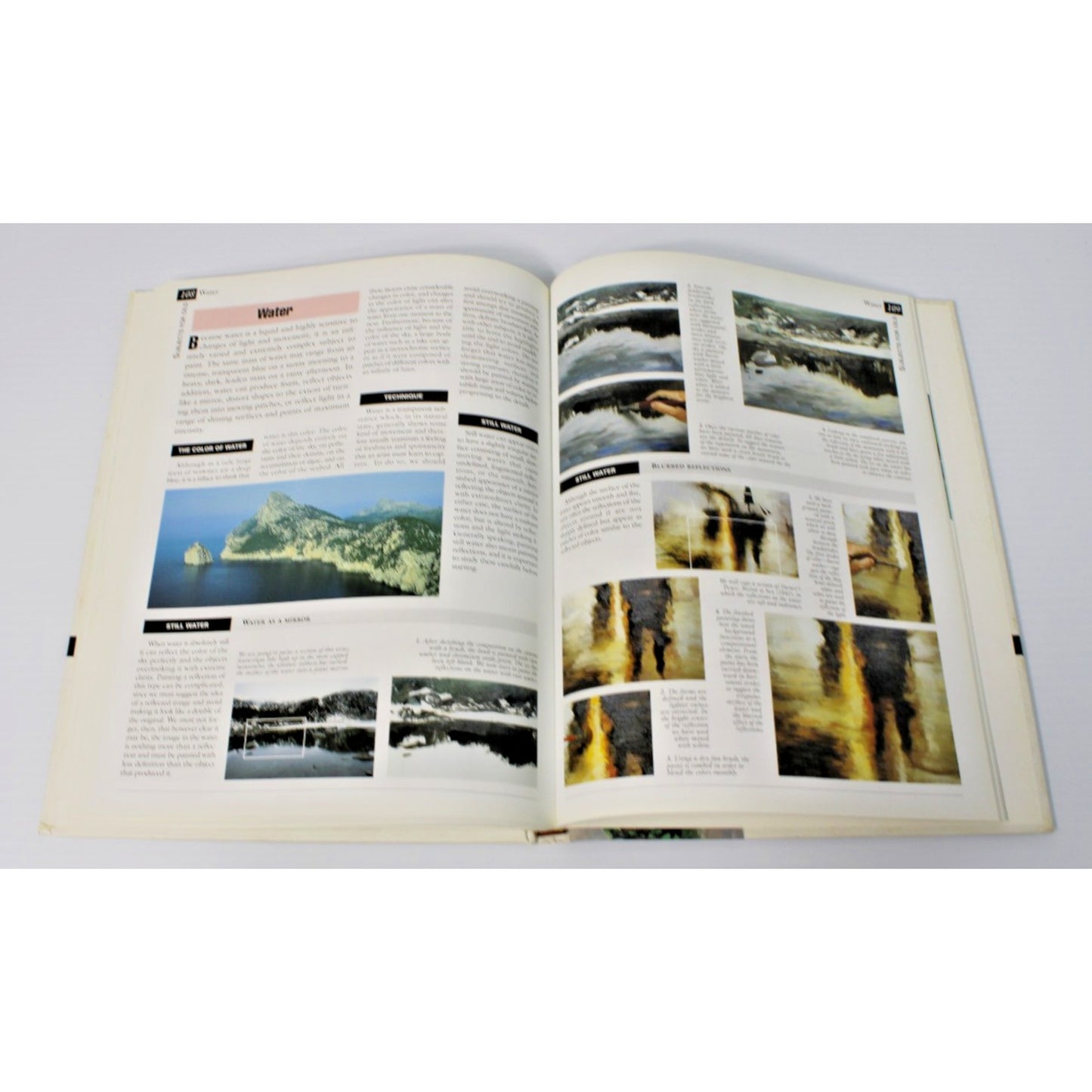 All About Techniques in Oil- Barron's Educational Series, 1997 HC, Oil Painting