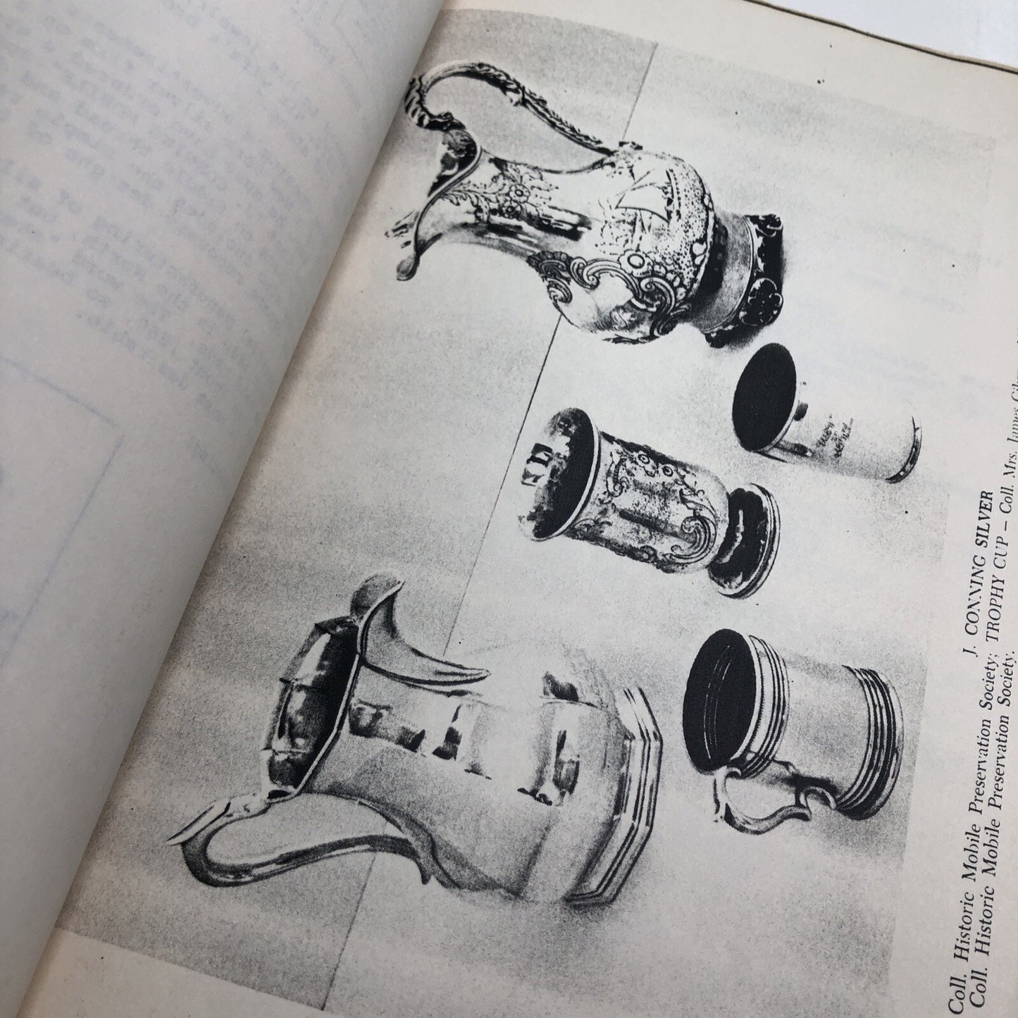 1970 Reprint Of Mobile Alabama Silversmiths And Jewelers 1820-1867 Sidney Smith