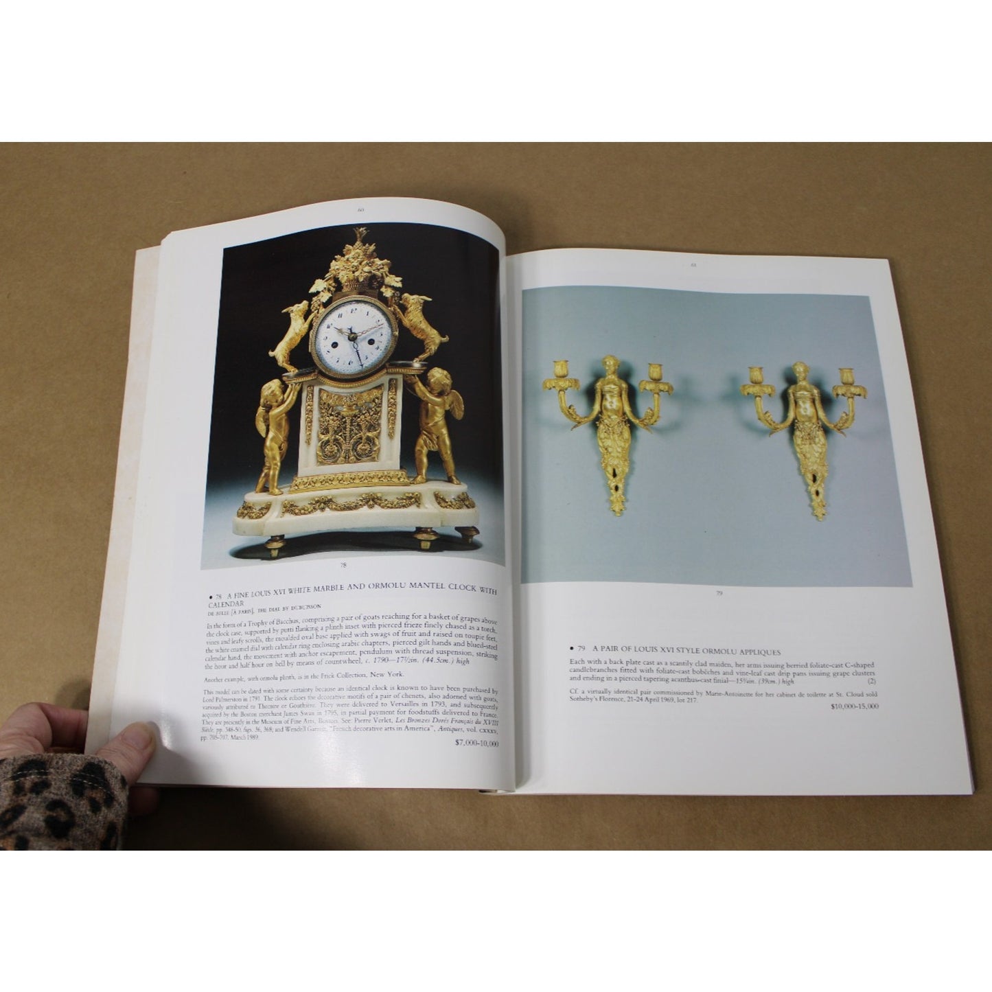 Christie's Important French Continental Furniture, Clocks, Porcelain, Nov. 1990