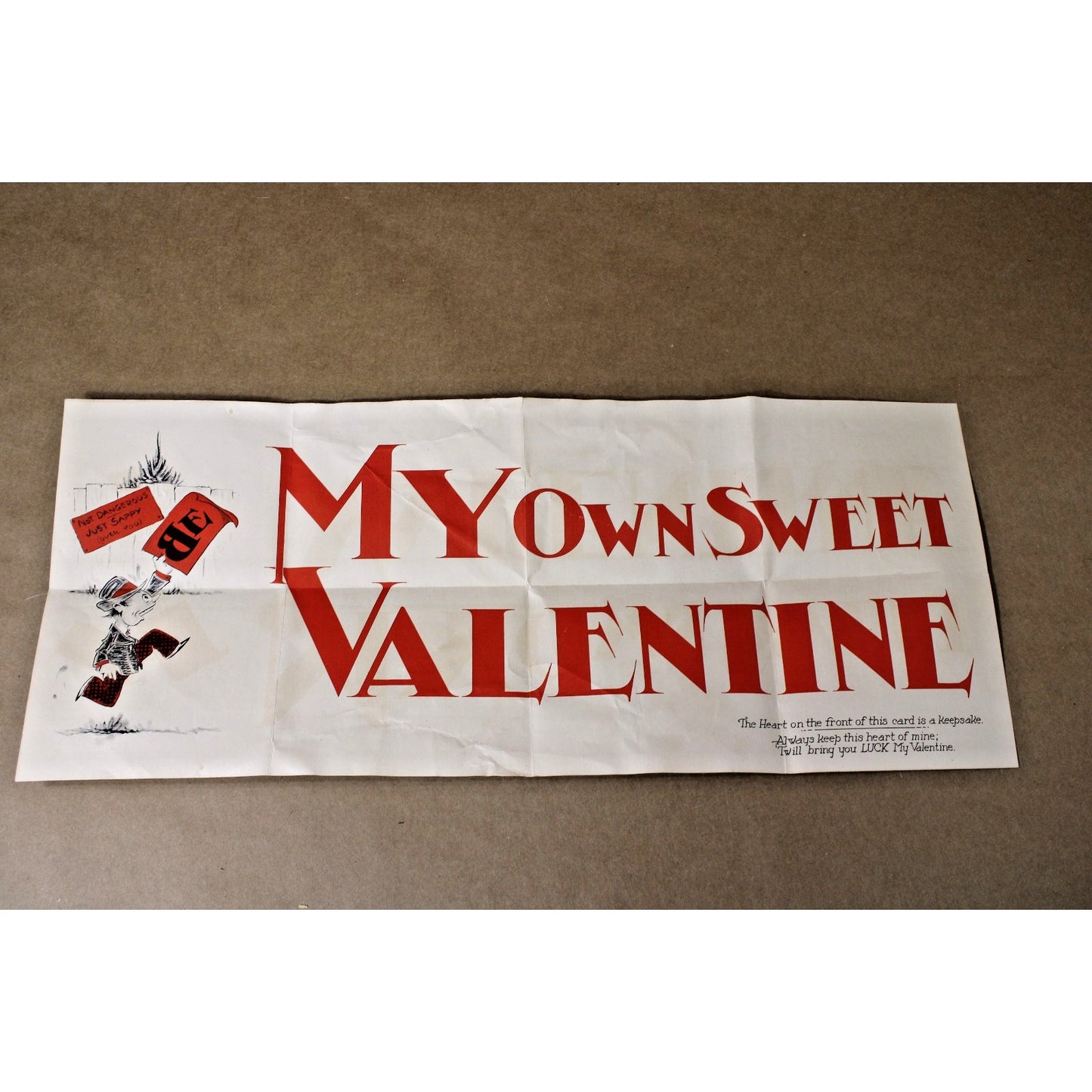 Vintage Valentine/ Paper/ Ephemera 1940s 1950s