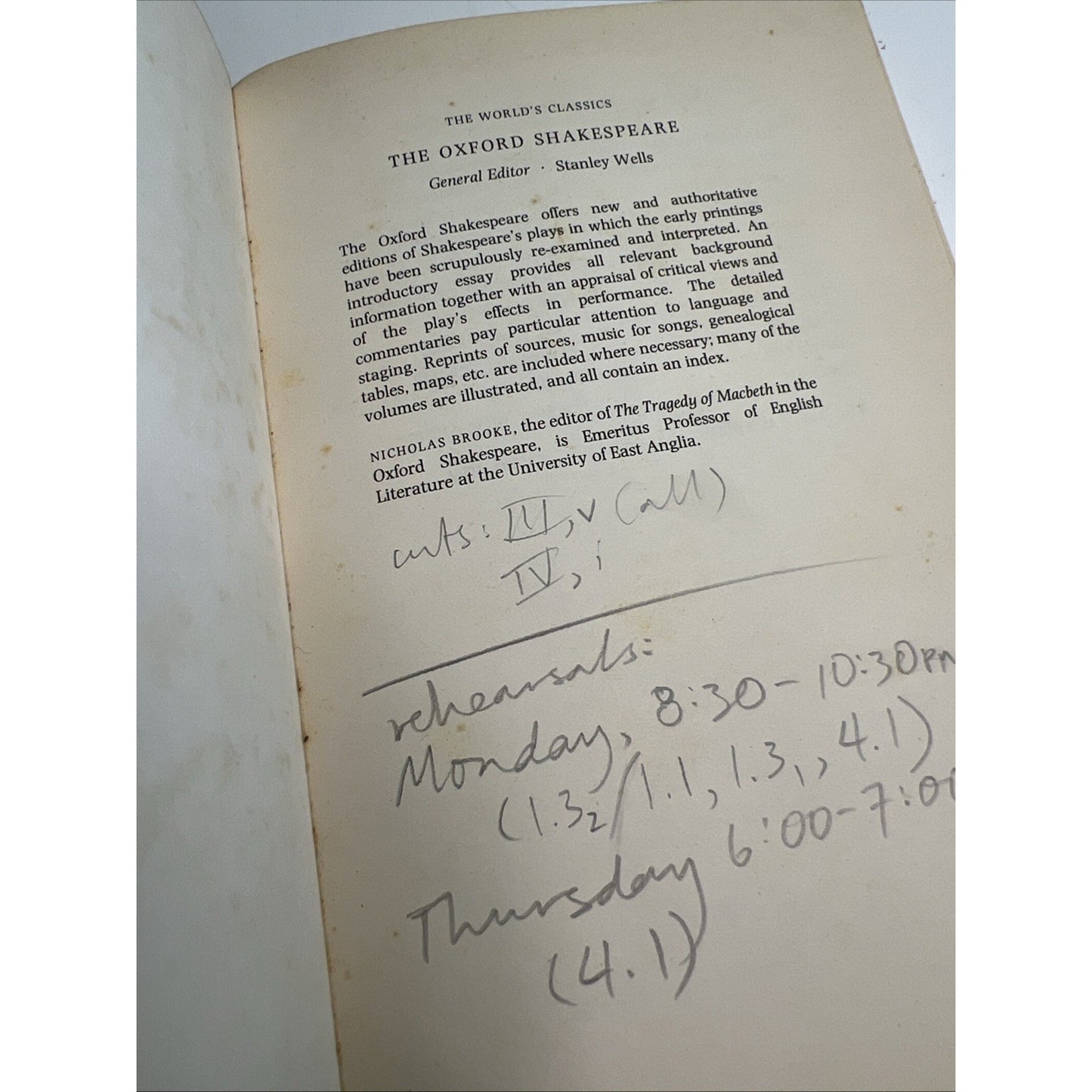 1990 PB MACBETH Shakespeare Illustrated Oxford