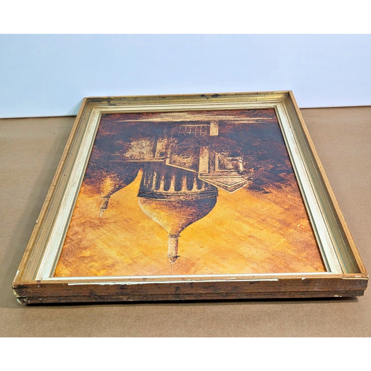 Original W. Junghanns Oil Painting - Sacré-Cœur Paris - Le Bateau-Lavoir