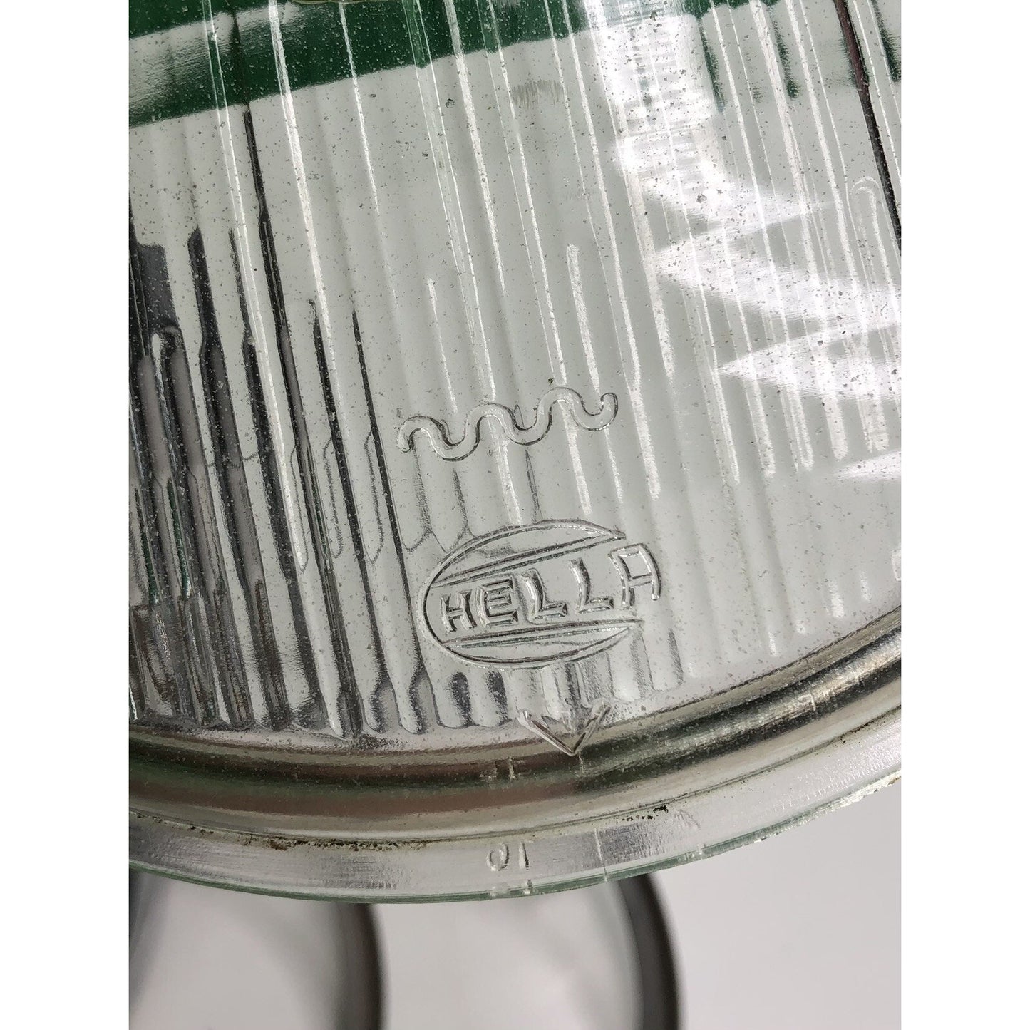 Vintage HELLA Volkswagen VW Logo Headlight Glass Lens & Assembly