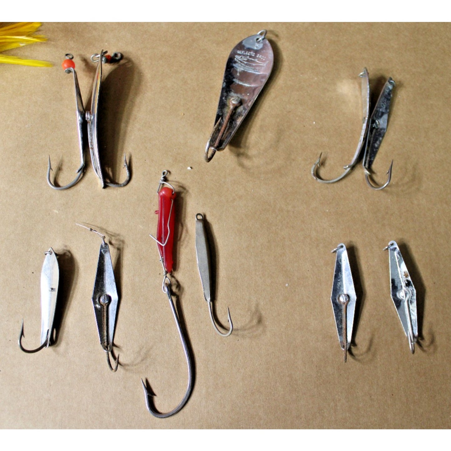 Lot Of Vintage Saltwater Fishing Lures Spoons Deep Sea Tuna Trolling