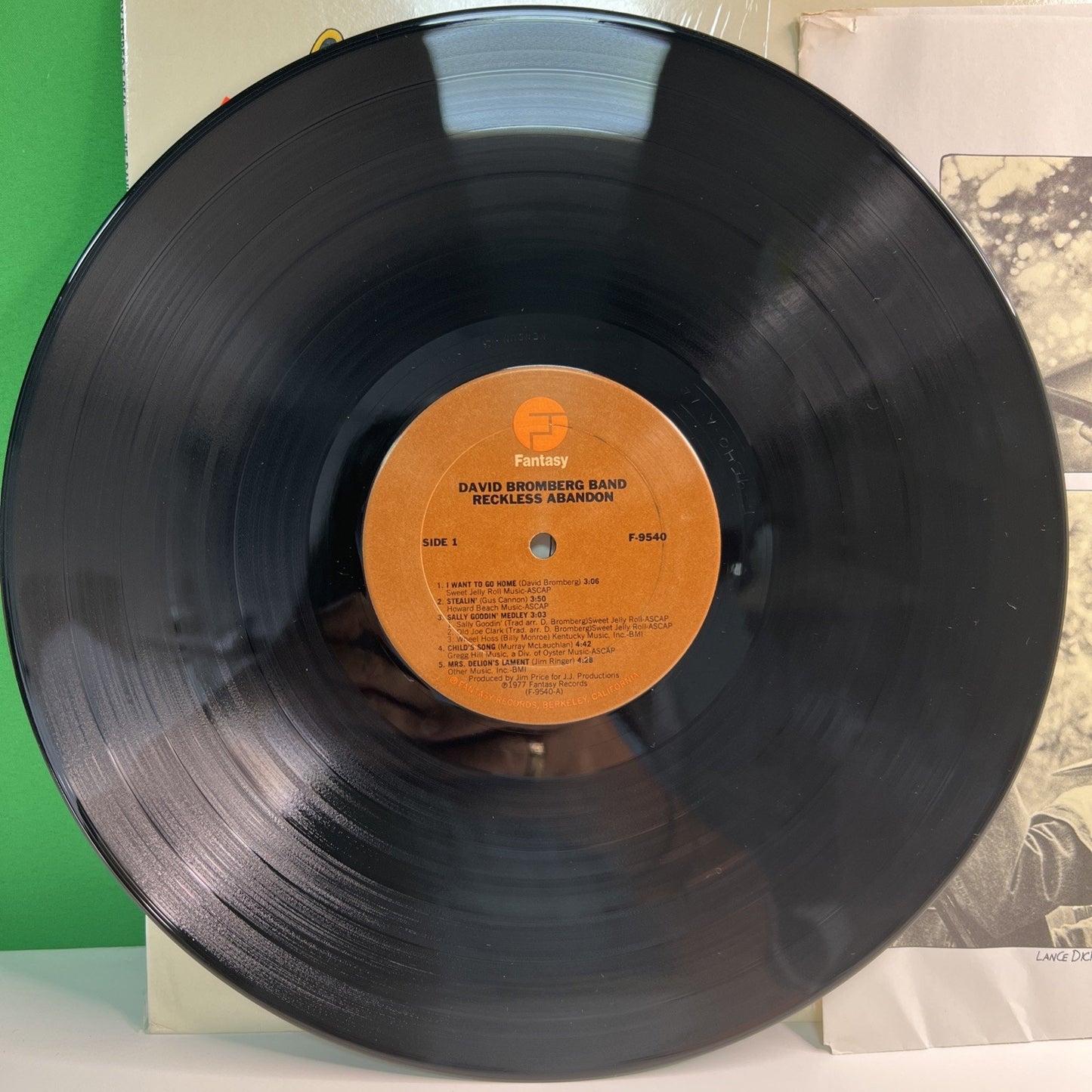 David Bromberg - Reckless Abandon - Fantasy Records 1977