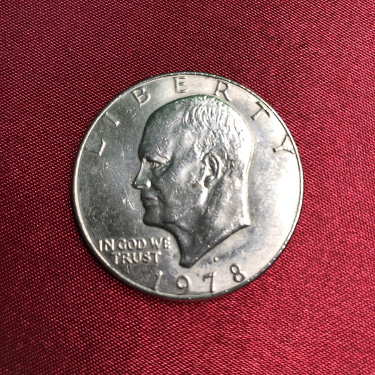 1978 President Eisenhower One Dollar Coin
