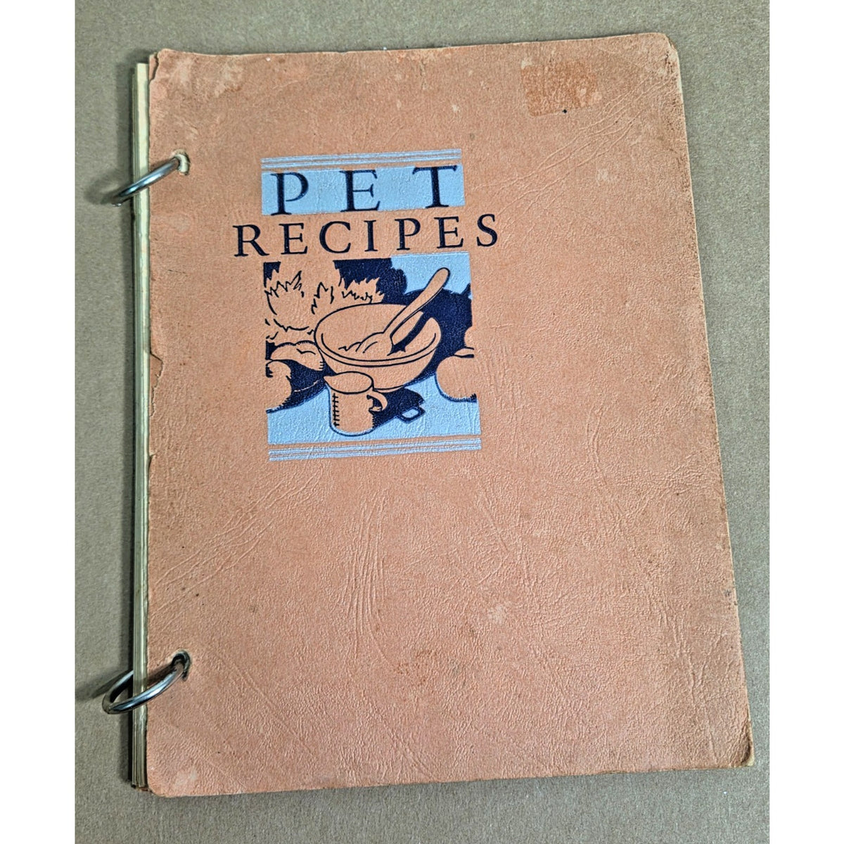 1930 Pet Milk Recipes Cookbook - Rare 1st Ed Ring-Bound Advertising History