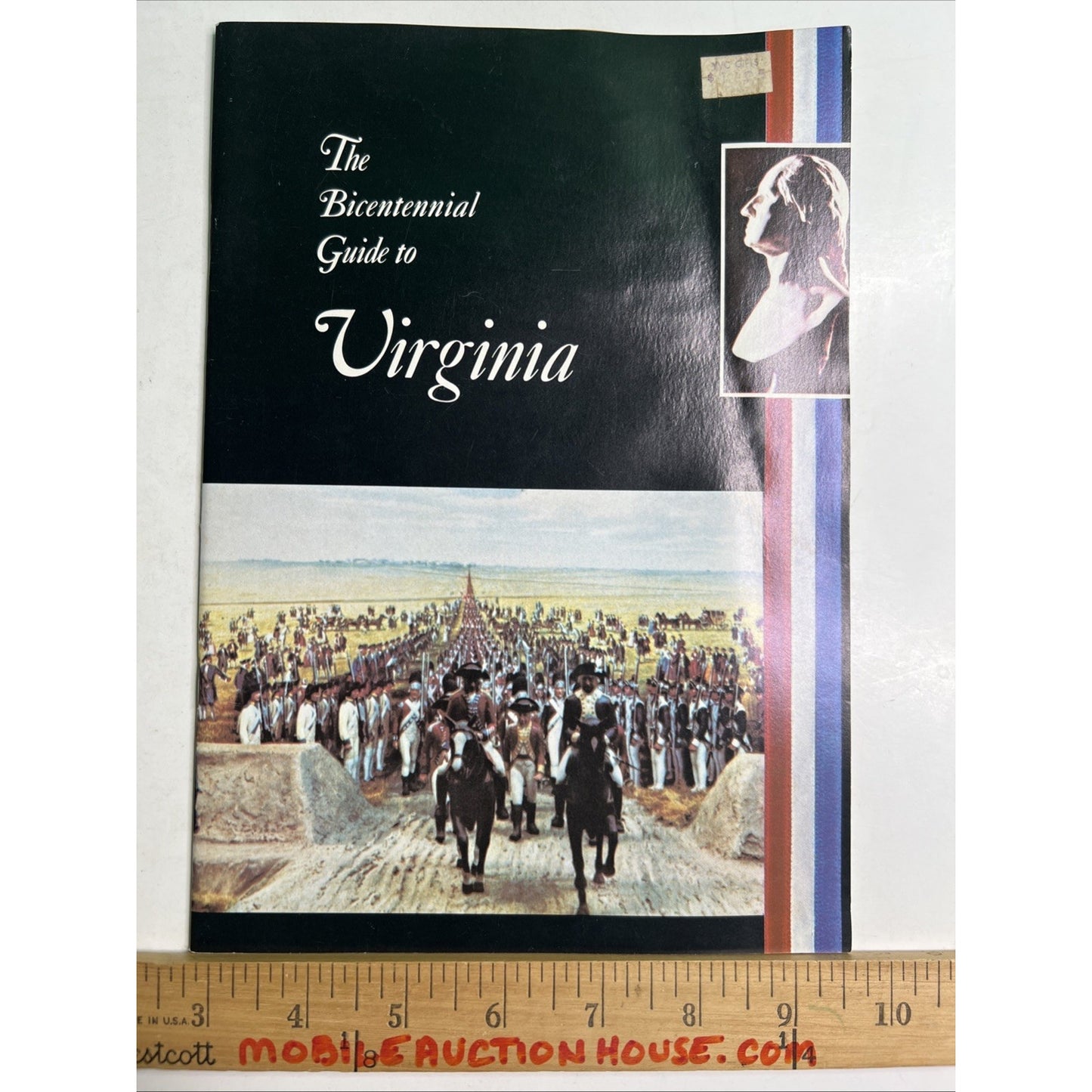 The Bicentennial Guide To Virginia Historical Booklet 1975 Vintage