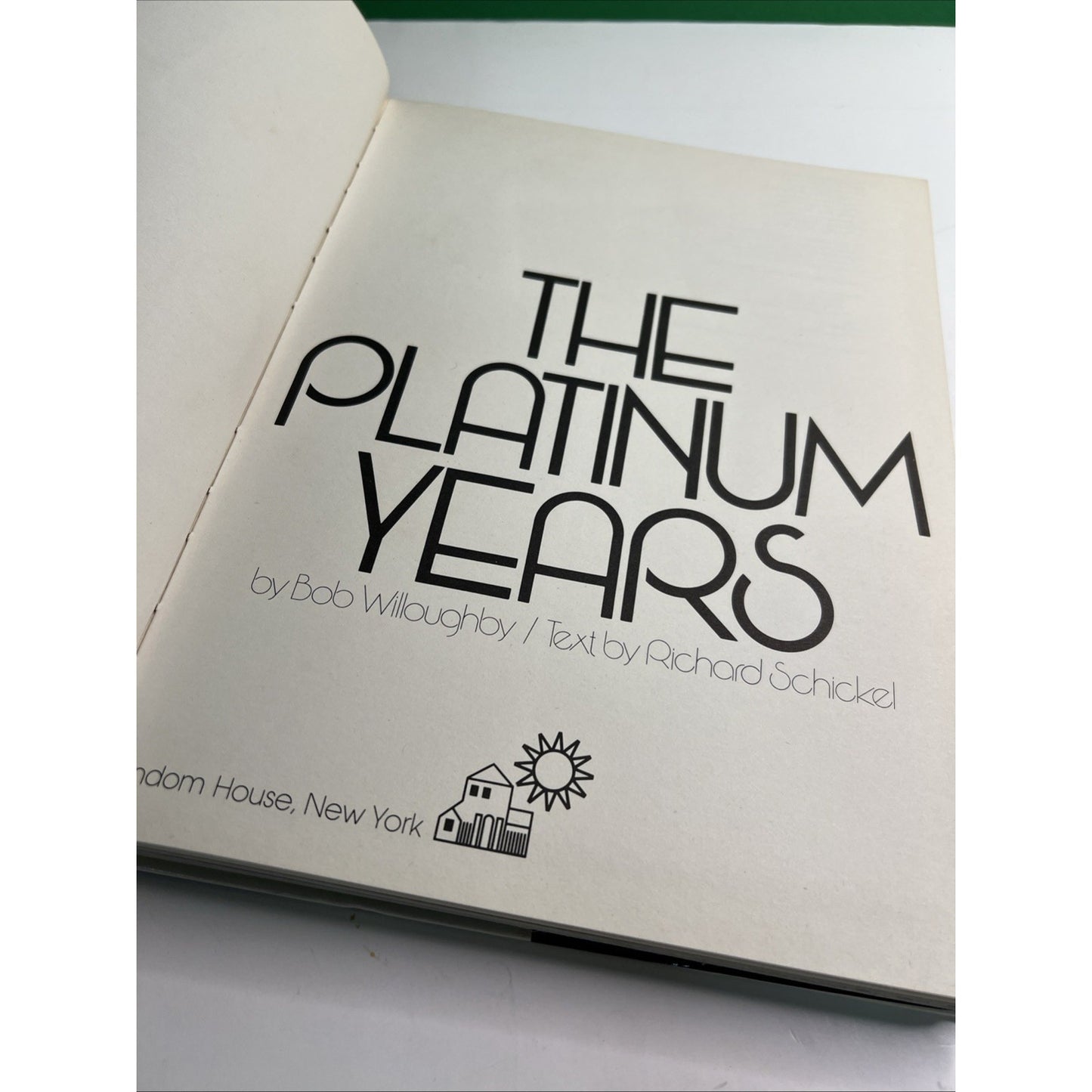 Platinum Years by Robert Willoughby and Richard Schickel HC DJ 1974