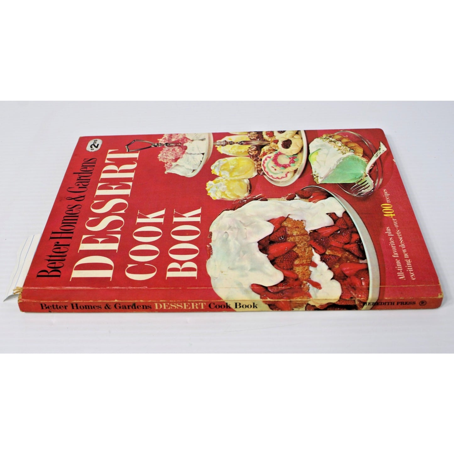 Vintage 1960s Better Homes & Gardens Dessert Cookbook- 400+ Retro Recipes