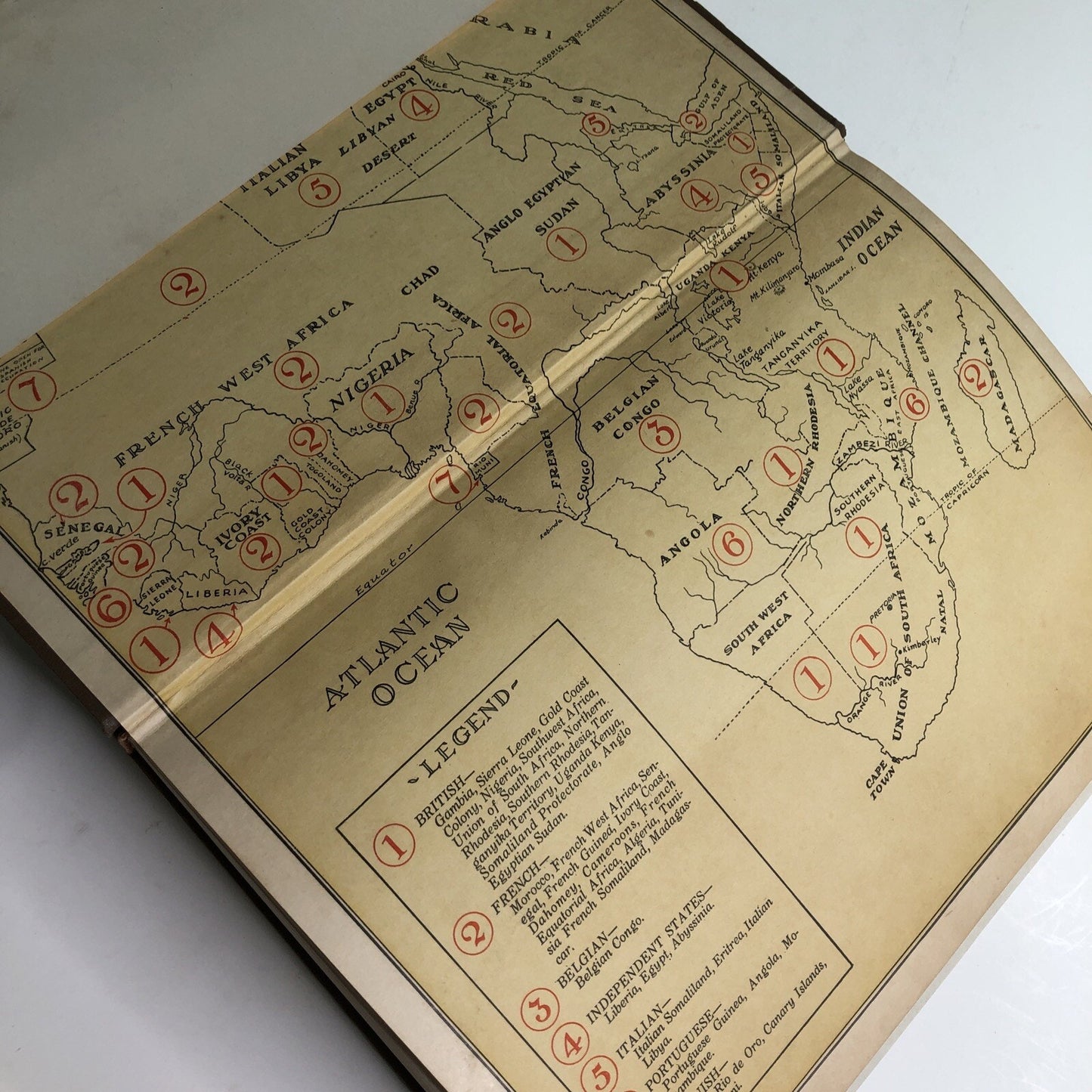 1925 Illustrated Africa North Tropical South By William Boyce HB DJ 1st Edition