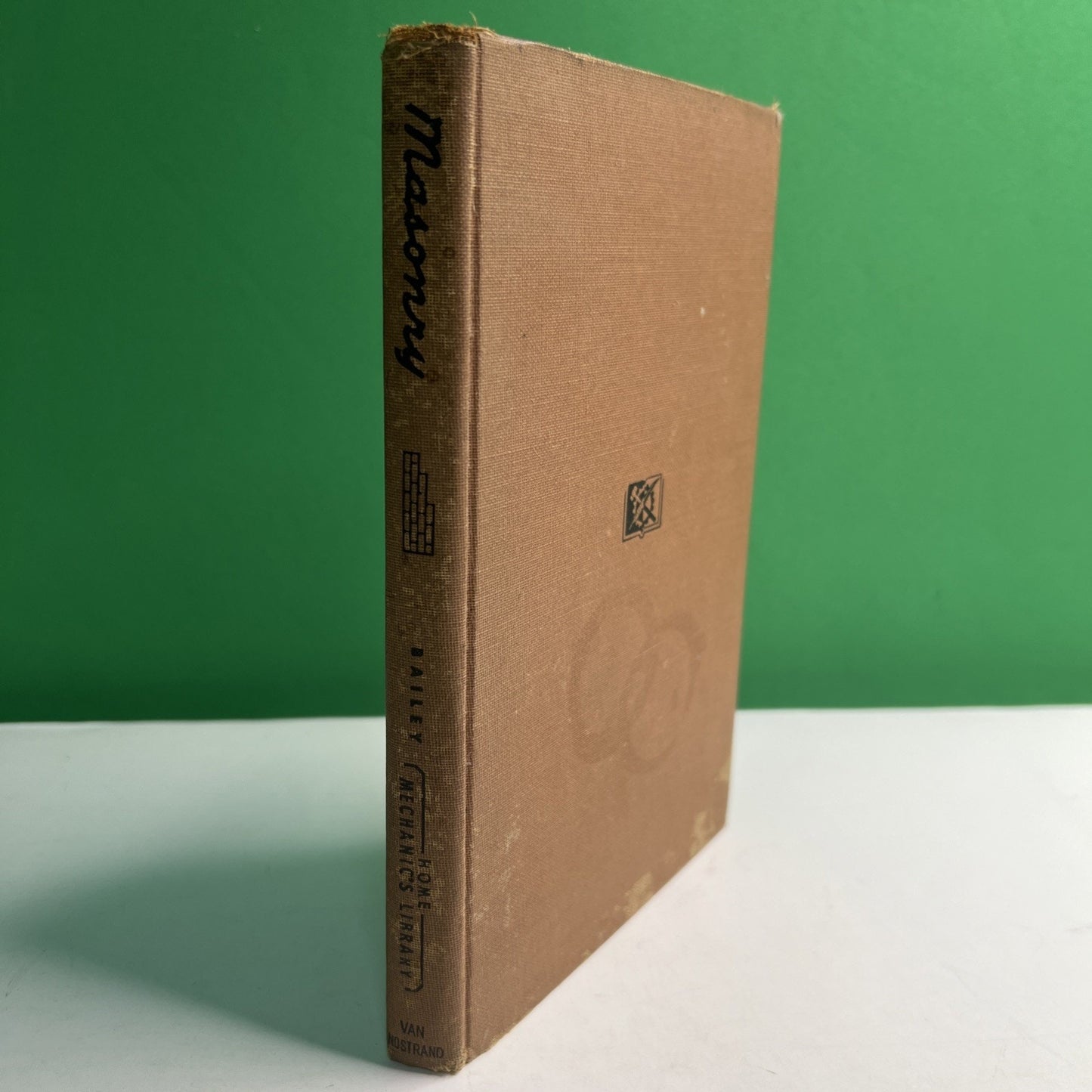 Masonry by Kenneth Holmes Bailey Hard Cover Book 1945 Handbook of Tools Material
