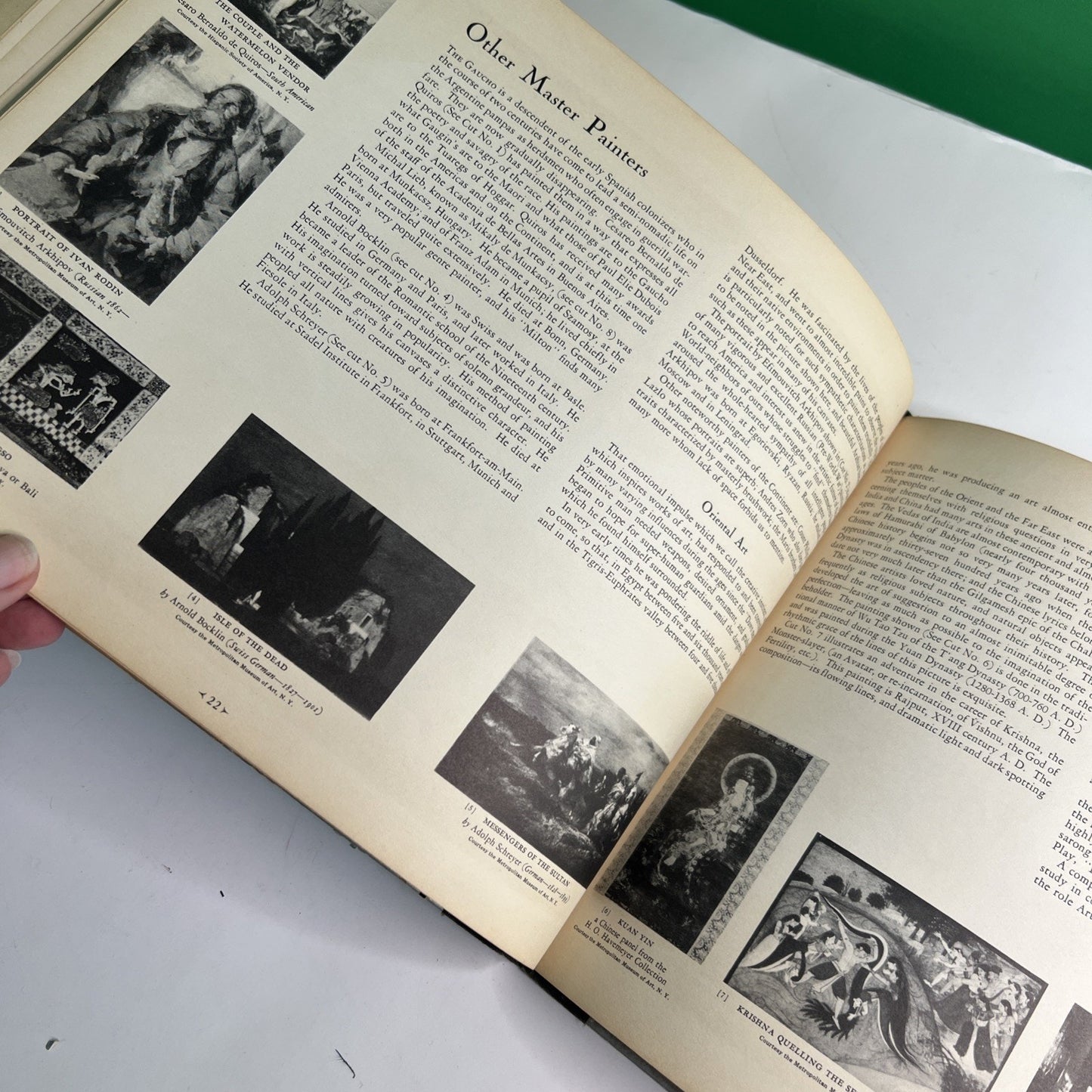 Famous Paintings and Their Stories w/Illustrations Notes Marie Schubert 1934