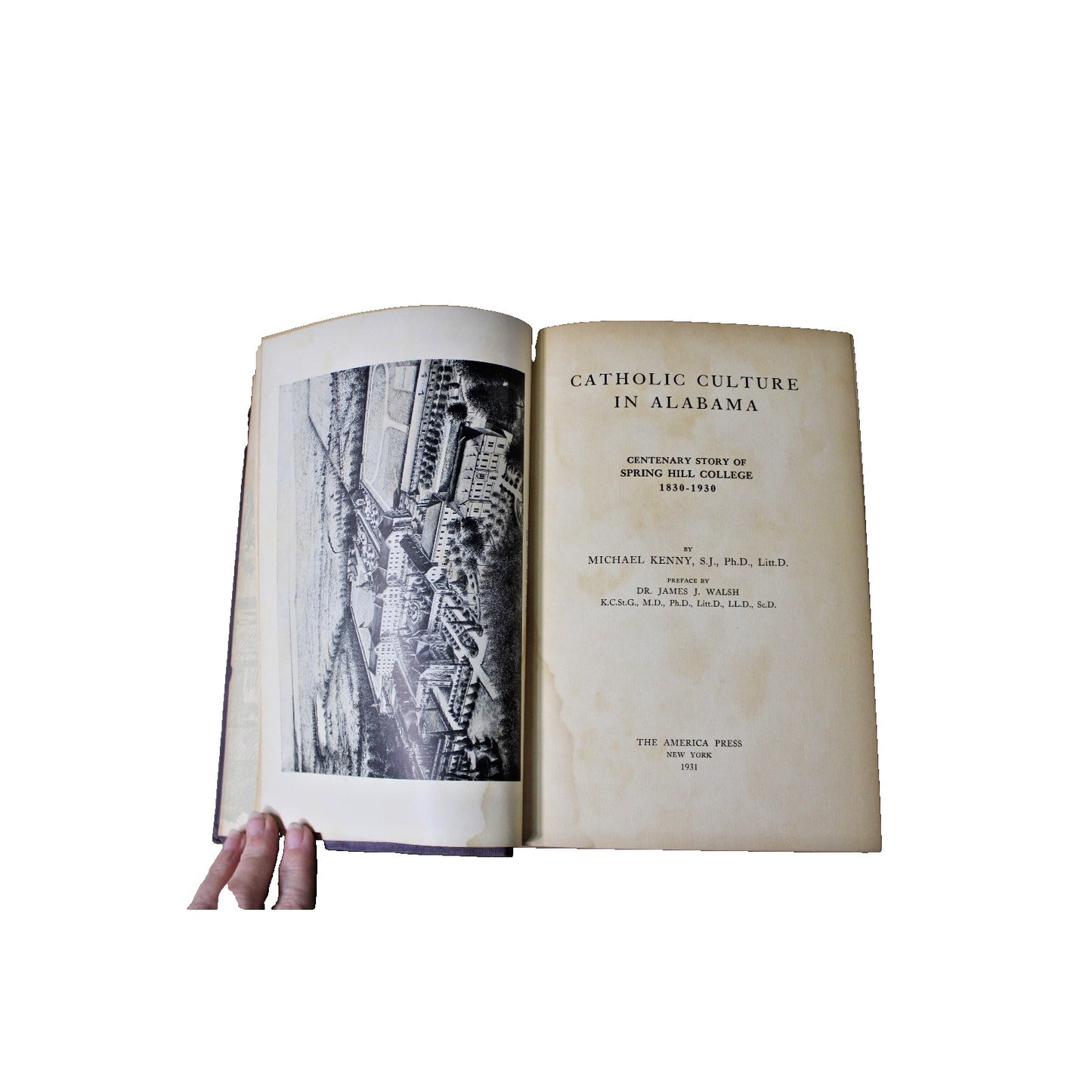 "Catholic Culture in Alabama: Centenary Story of Spring Hill College 1830-1930"