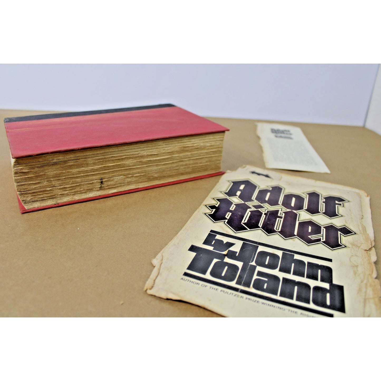 Adolf Hitler by John Toland 1976, First Edition, First Printing. HC/DJ Doubleday