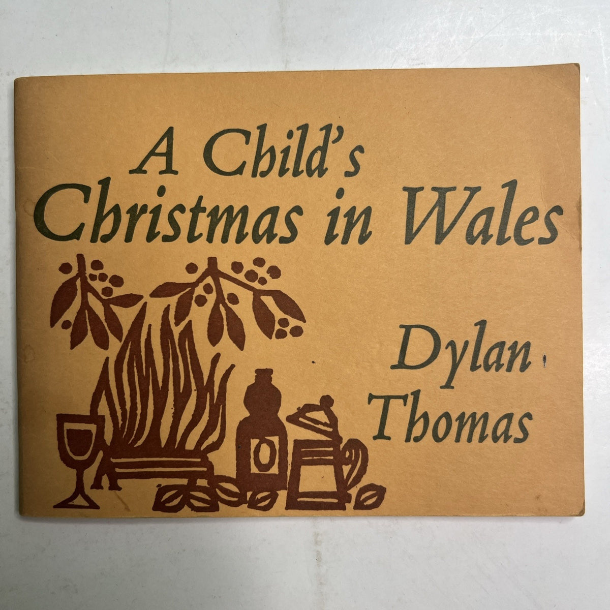 A Child's Christmas in Wales 1975 Dylan Thomas PB UK Printing Woodcuts By Raskin