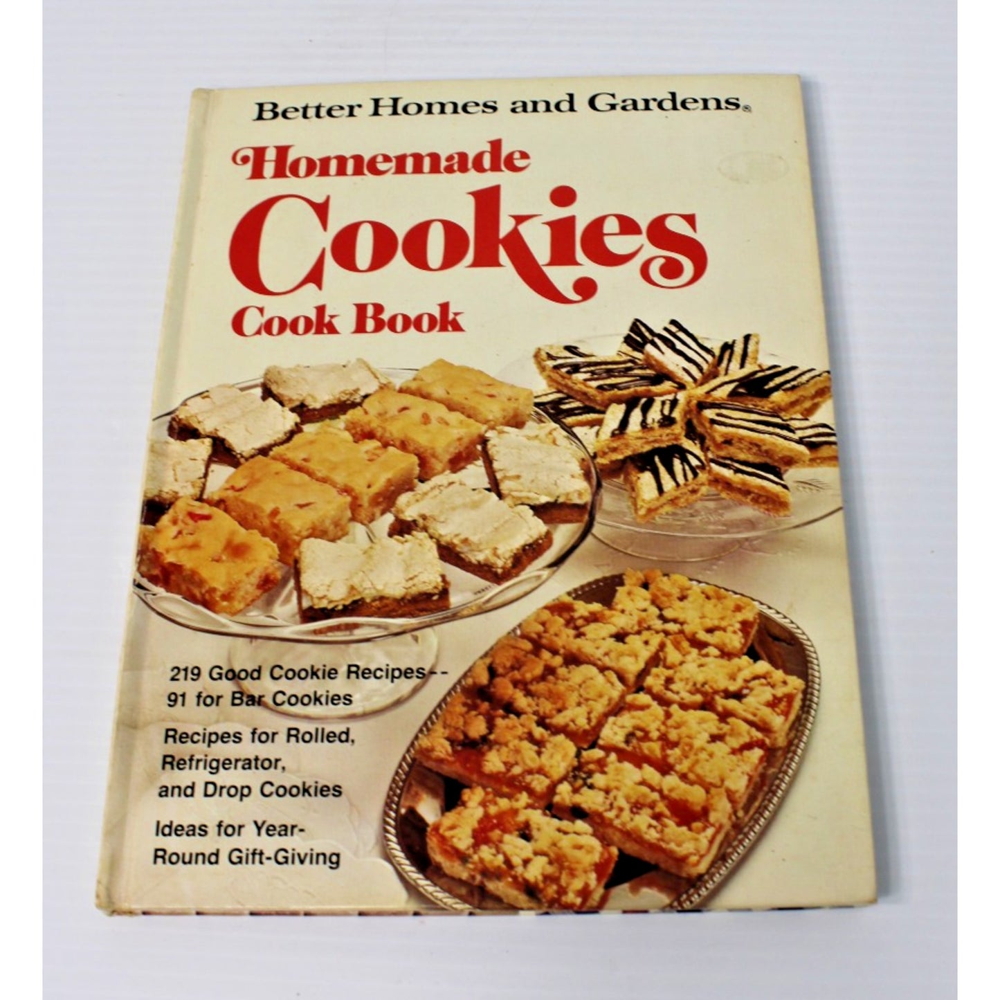 Vintage 1970s Better Homes & Gardens Homeade Cookies Cookbook- 200+ Recipes