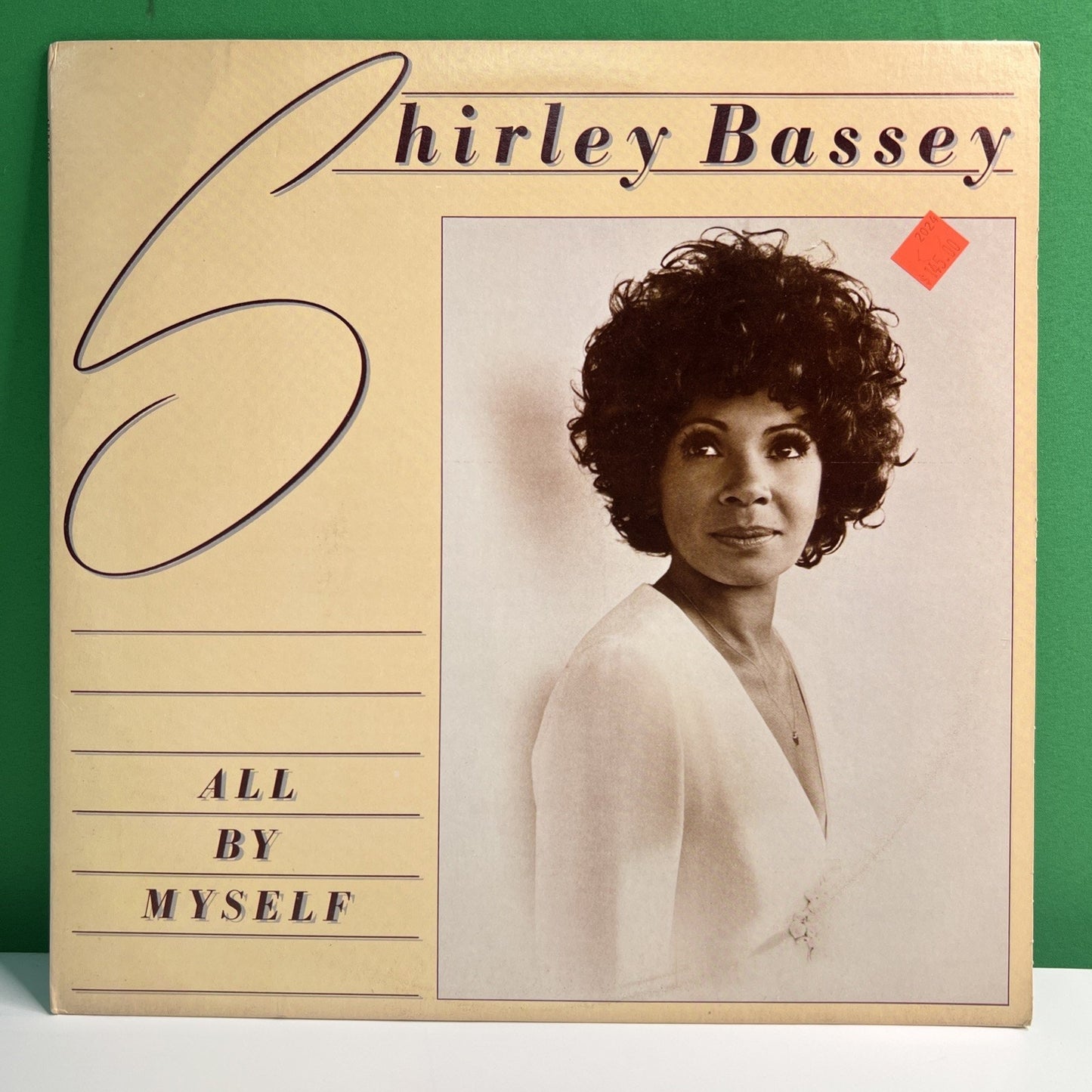 SHIRLEY BASSEY "All By Myself" 1982 Vinyl LP Applause Records Album Soul Funk