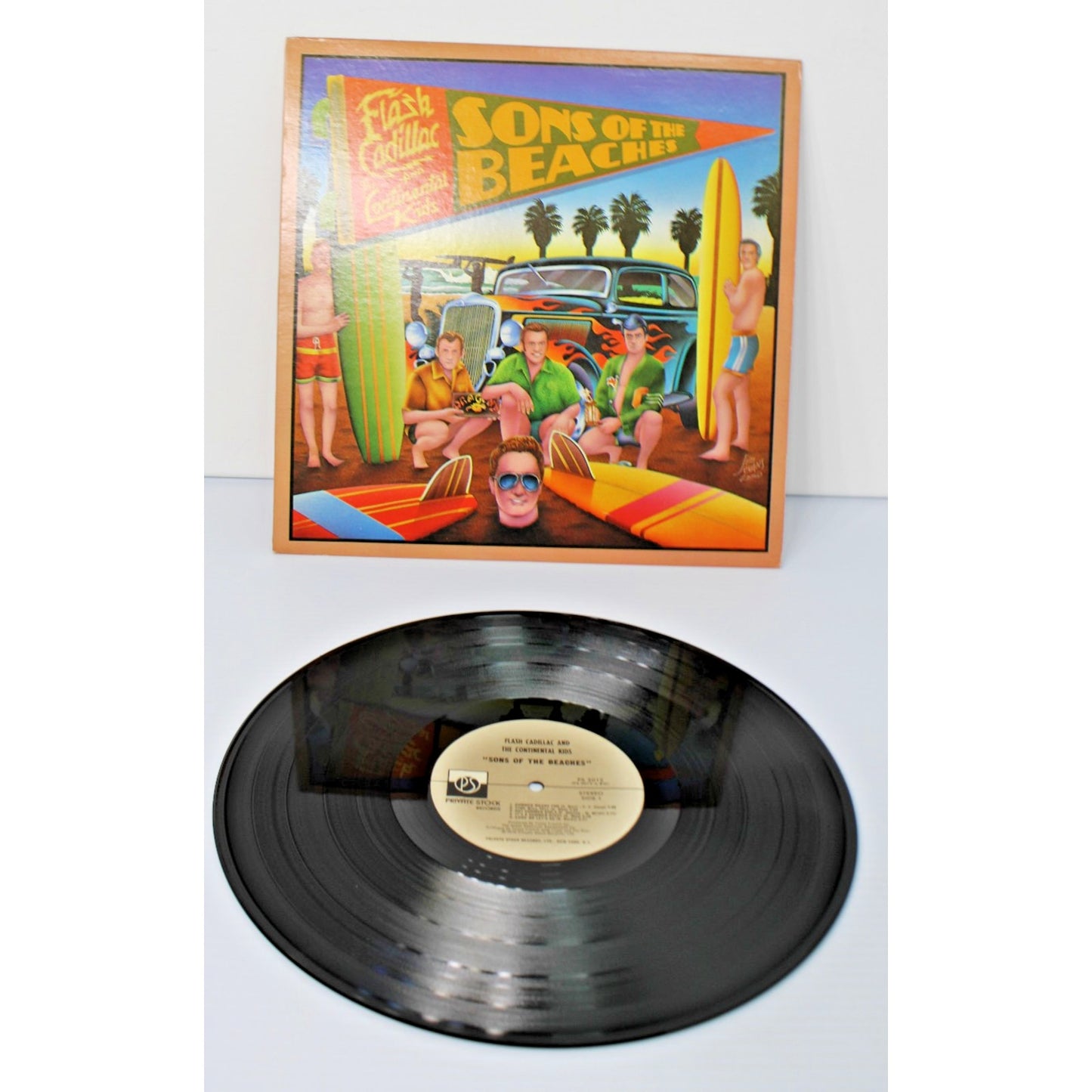 Flash Cadillac & The Continental Kids- Sons Of The Beaches, 1975 PS-2012- NM!
