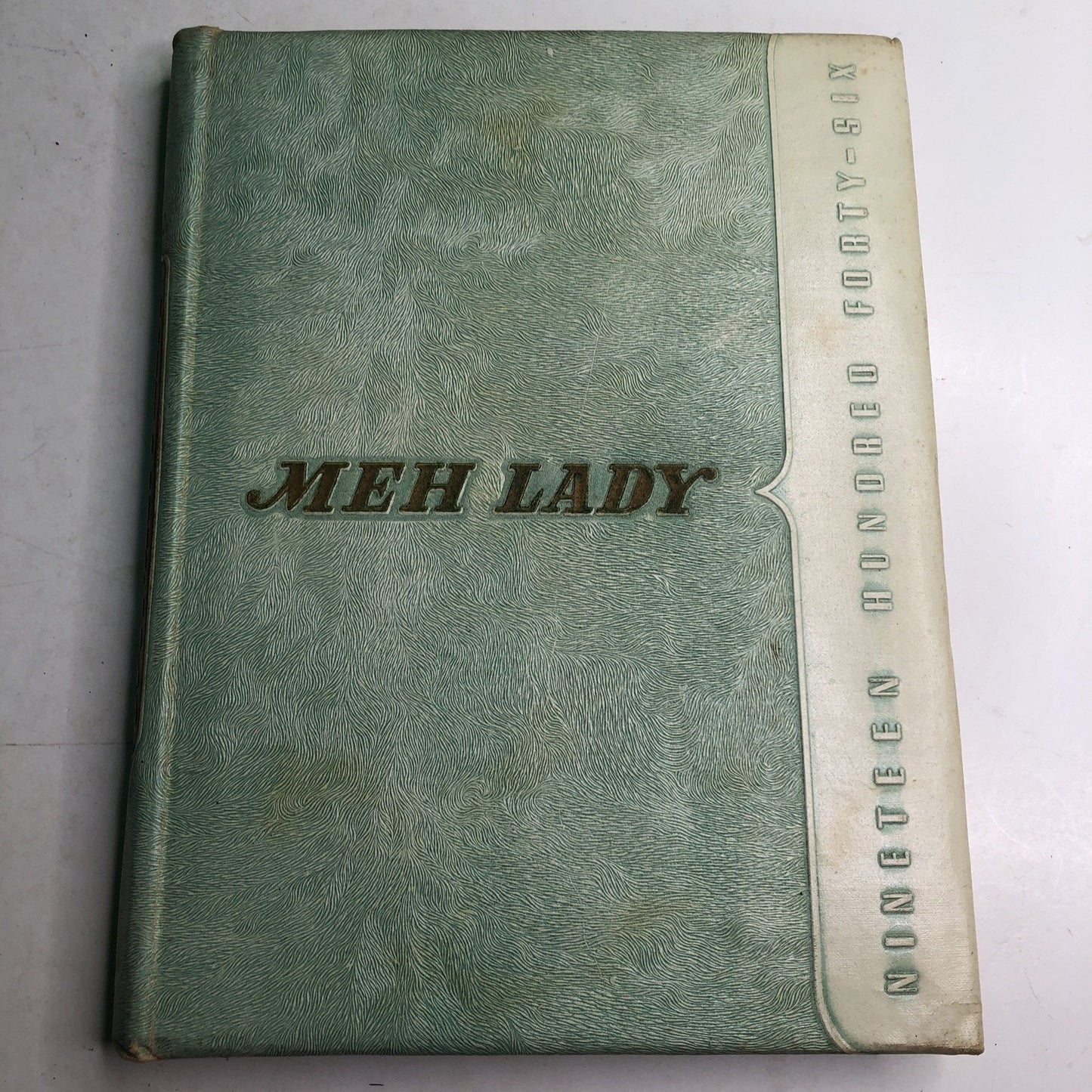 1945 MEH LADY YEARBOOK Mississippi State College For Women MSCW Columbus MS