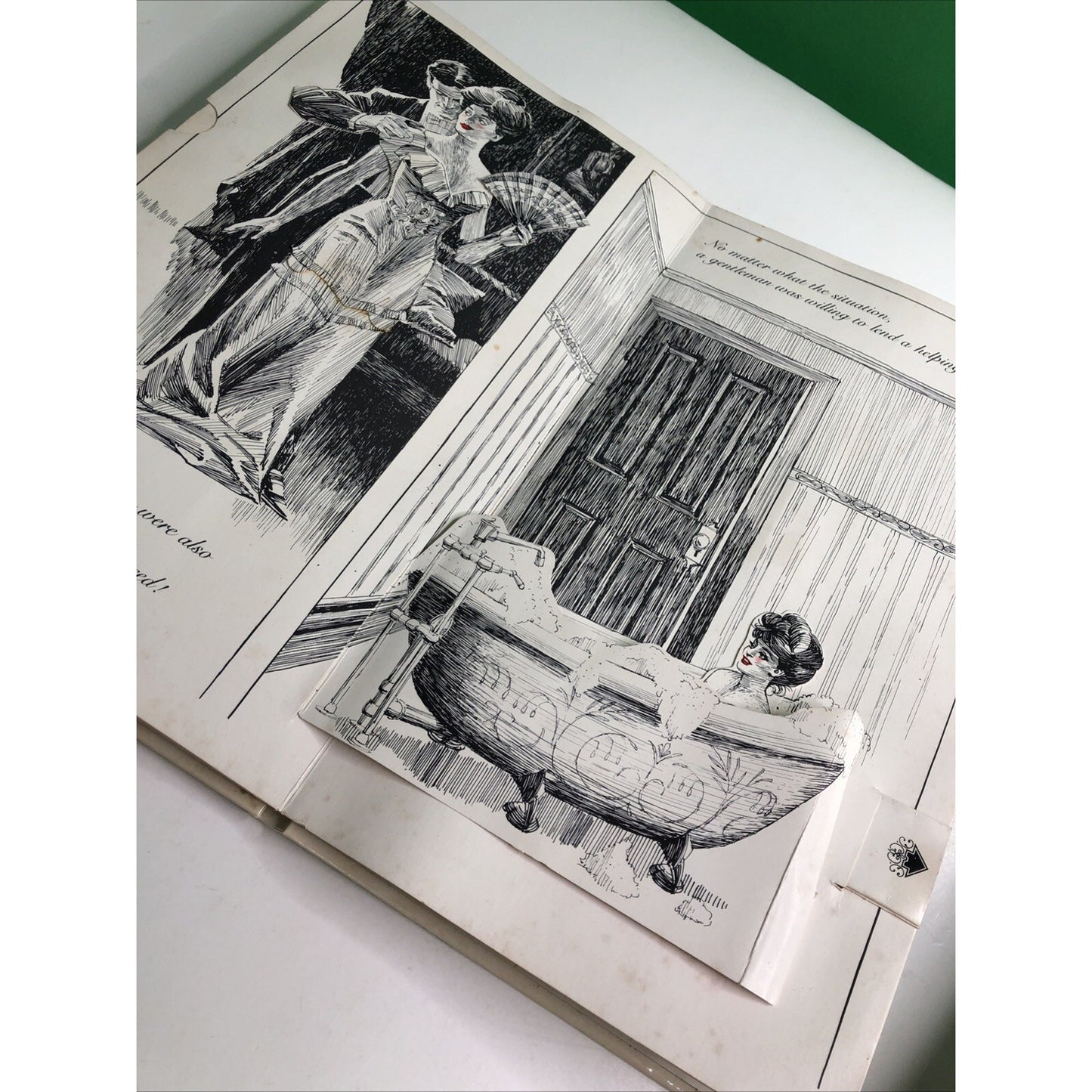 The Naughty Nineties A Saucy Pop-Up Book For Adults Only By Peter Seymour 1982