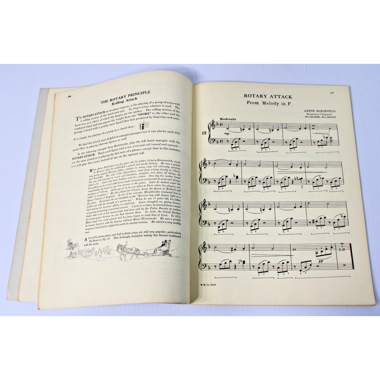 Vintage Piano Performance Instruction Book: Keyboard Attacks By John Thompson