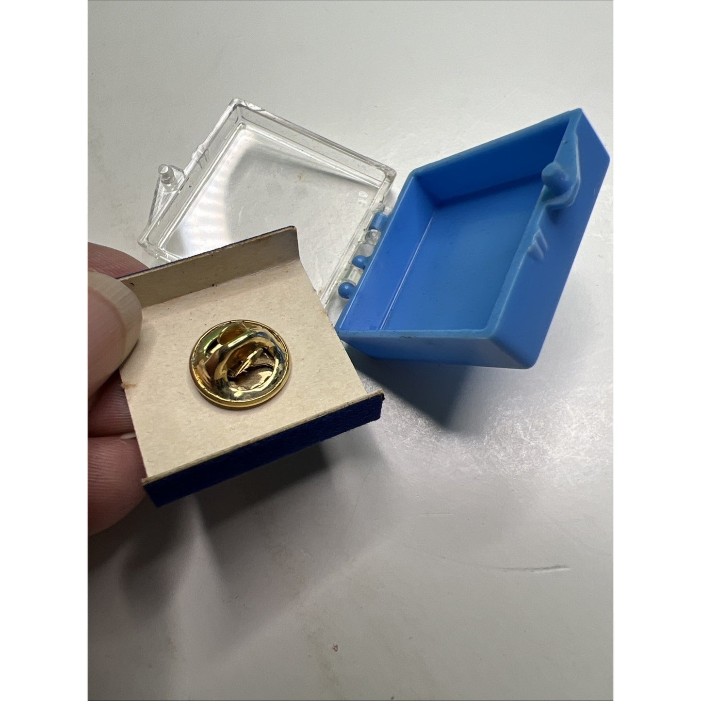 Vintage Seal Of The City Of Mobile Alabama 5 Year Service Clutch Pin Boxed