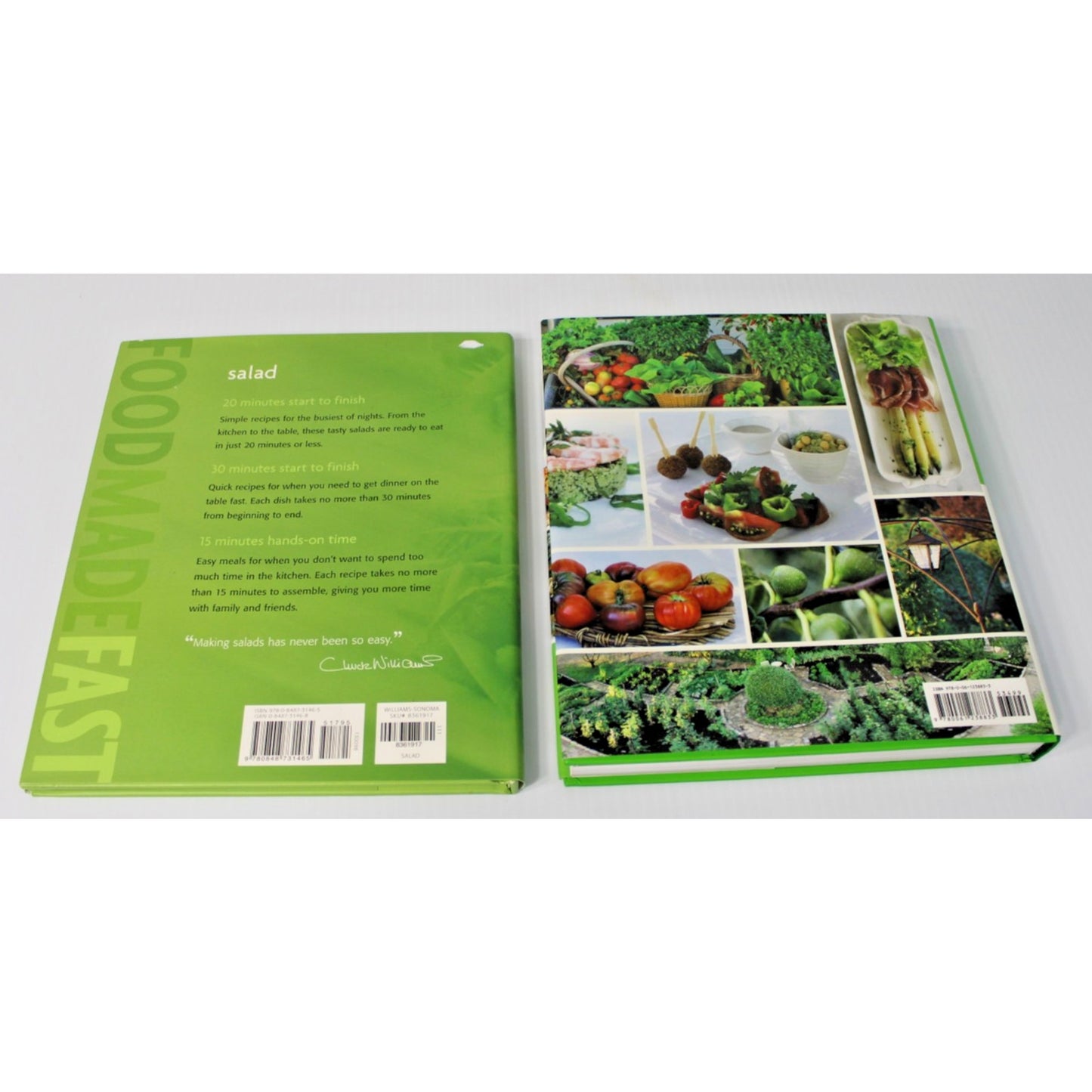 Bundle: Food Made Fast: Salad and Salads as a Meal: Healthy Main Dish Salads