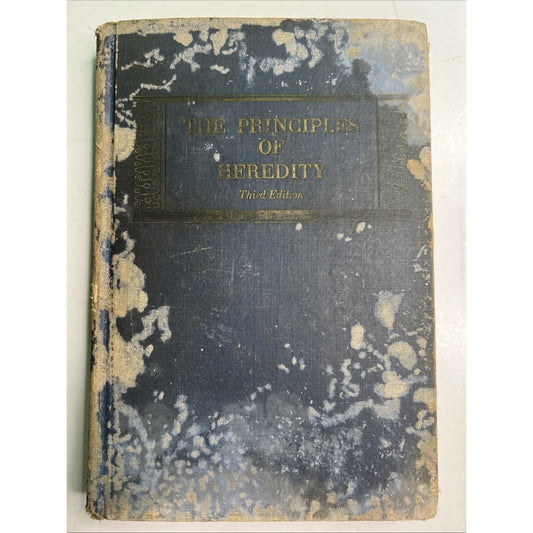 The Principles Of Heredity 3rd Edition By Laurence H. Snyder 1946 HC Illustrated