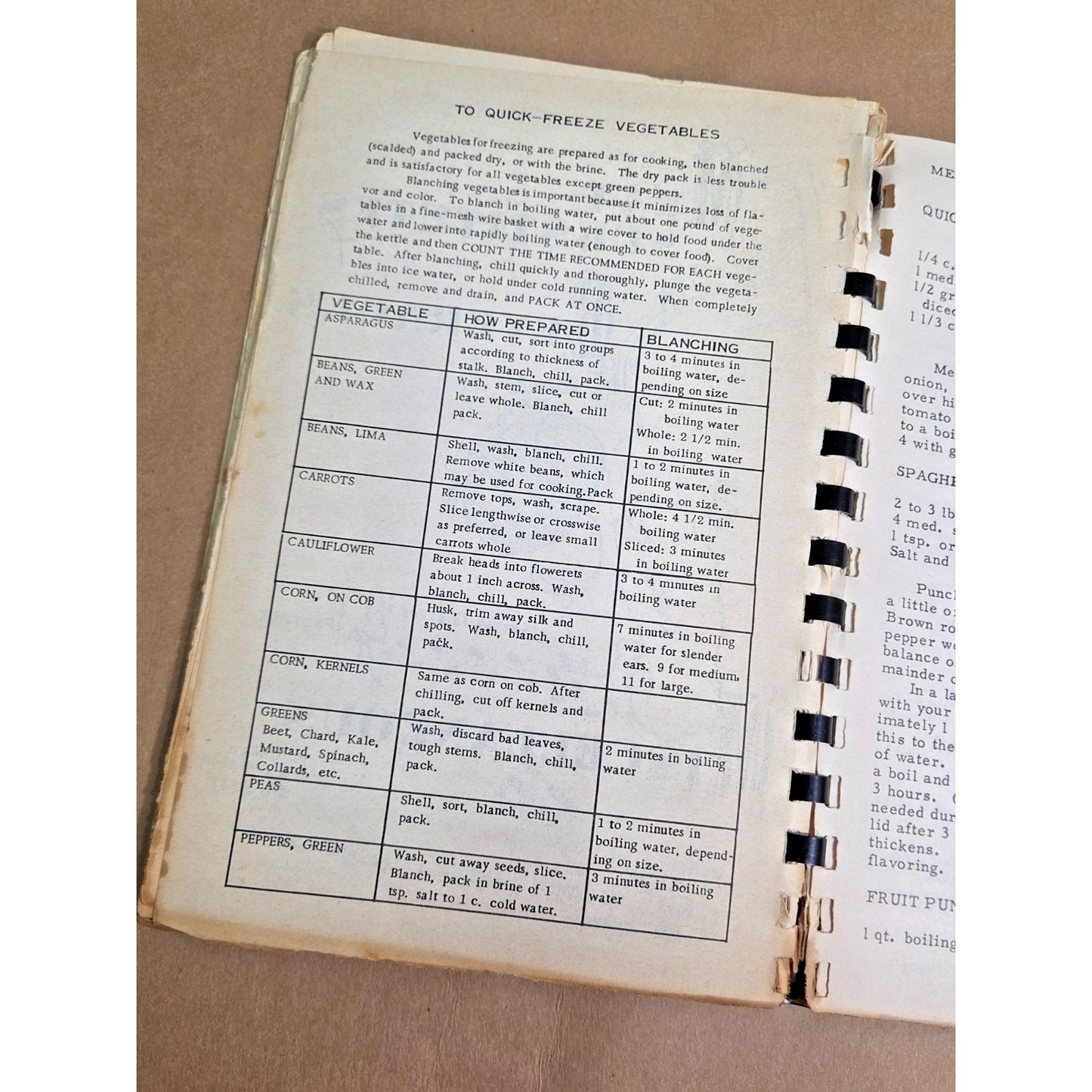 Rare Vintage 1959 El Paso Texas Community Cookbook - Foursquare Church