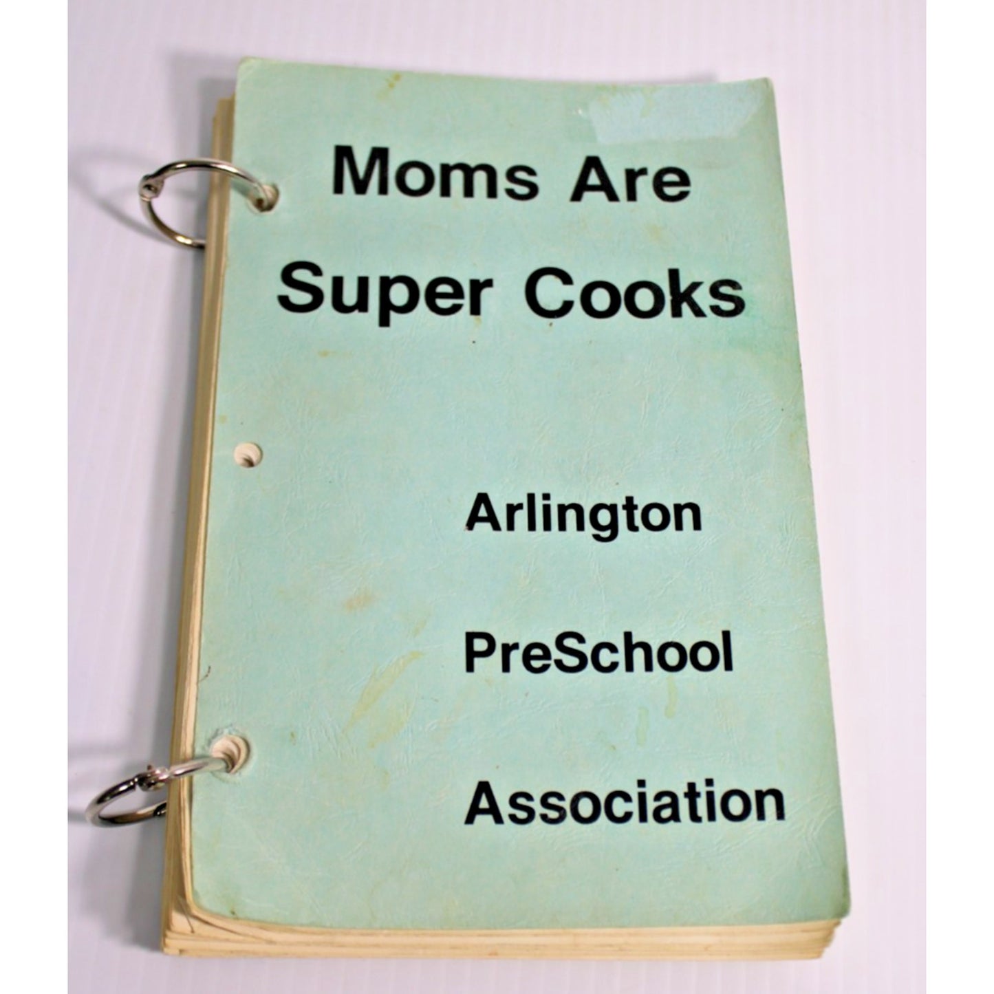 Vintage Moms Are Super Cooks Cookbook Arlington Texas TX PreSchool Association